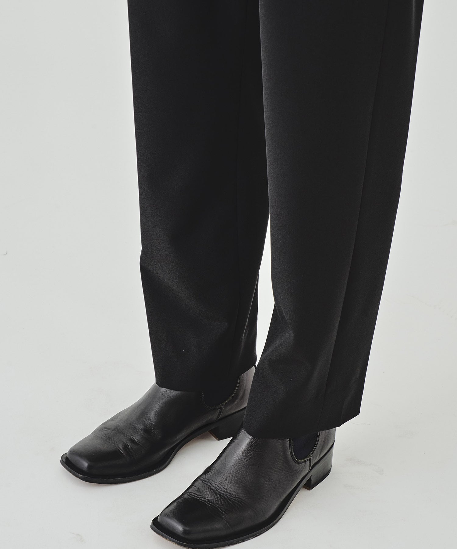 Stretch Twill  2 Tuck Wide Easy Pants CULLNI