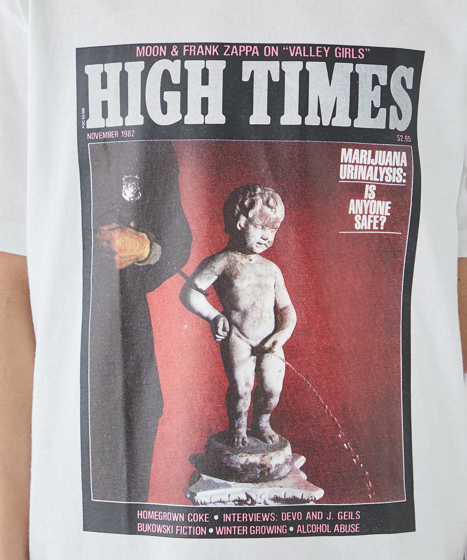 HIGHTIMES / CREW NECK T-SHIRT ( TYPE-3 ) WACKO MARIA