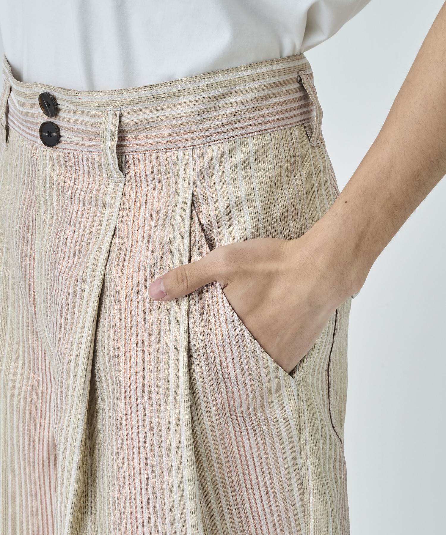 Glitter Stripe Cargo Shorts BED J.W. FORD
