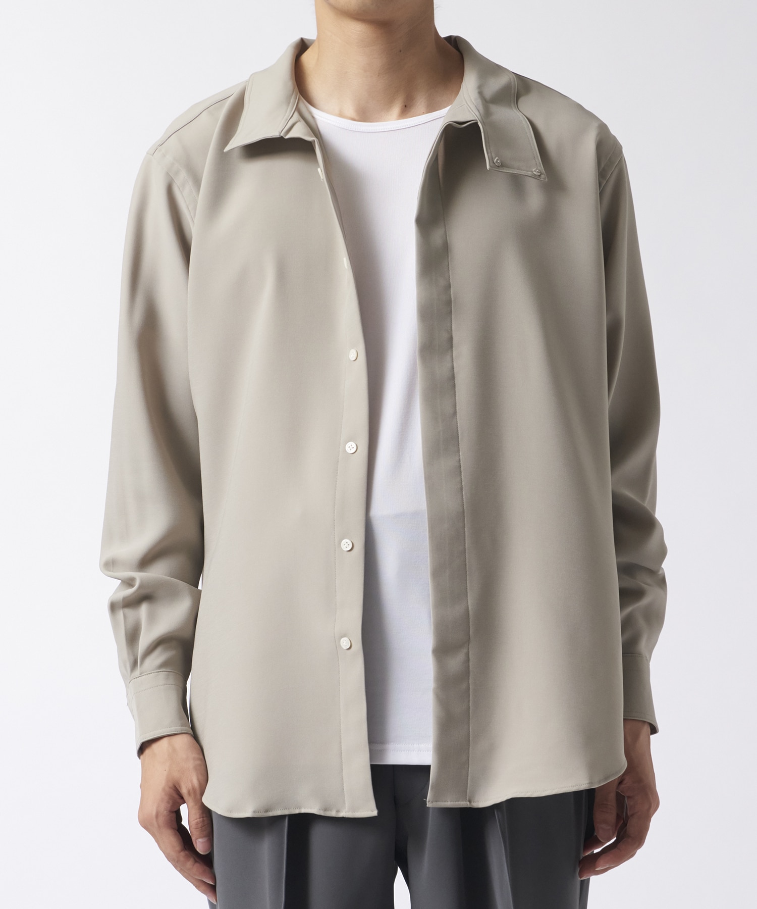 HIGH NECK COLLAR SHIRT RAINMAKER