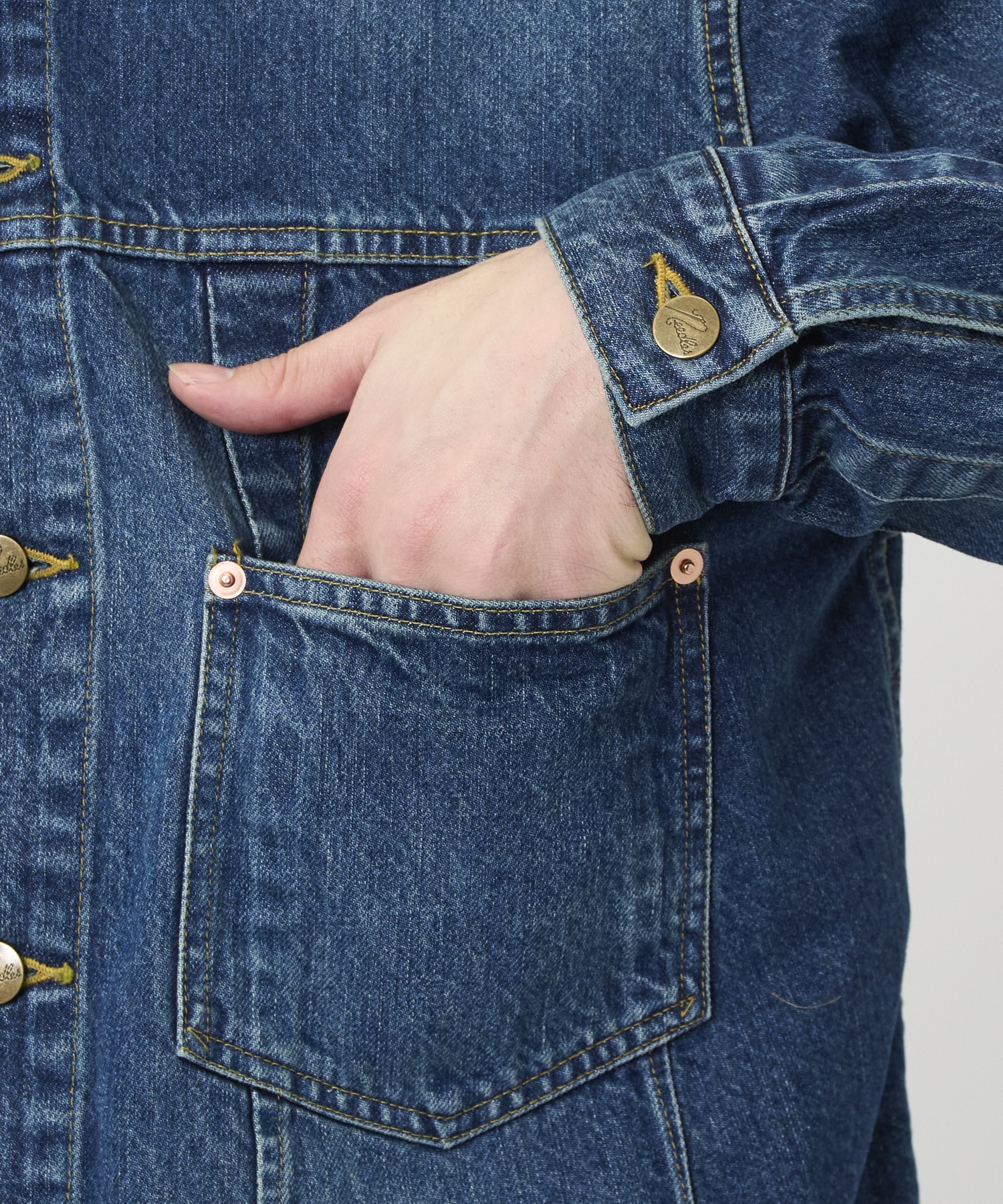 Darts Jean Jacket - 12oz Denim NEEDLES