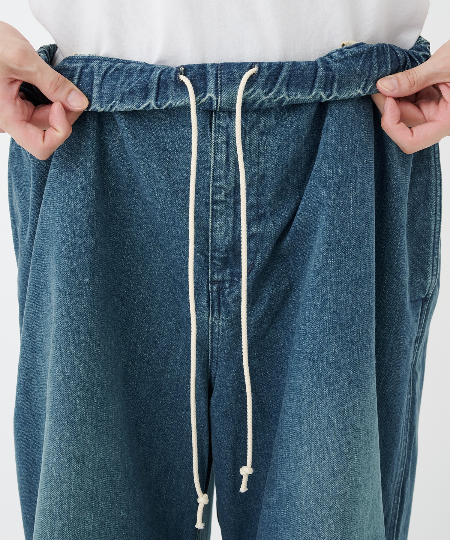 PARACHUTE DENIM PANTS JieDa