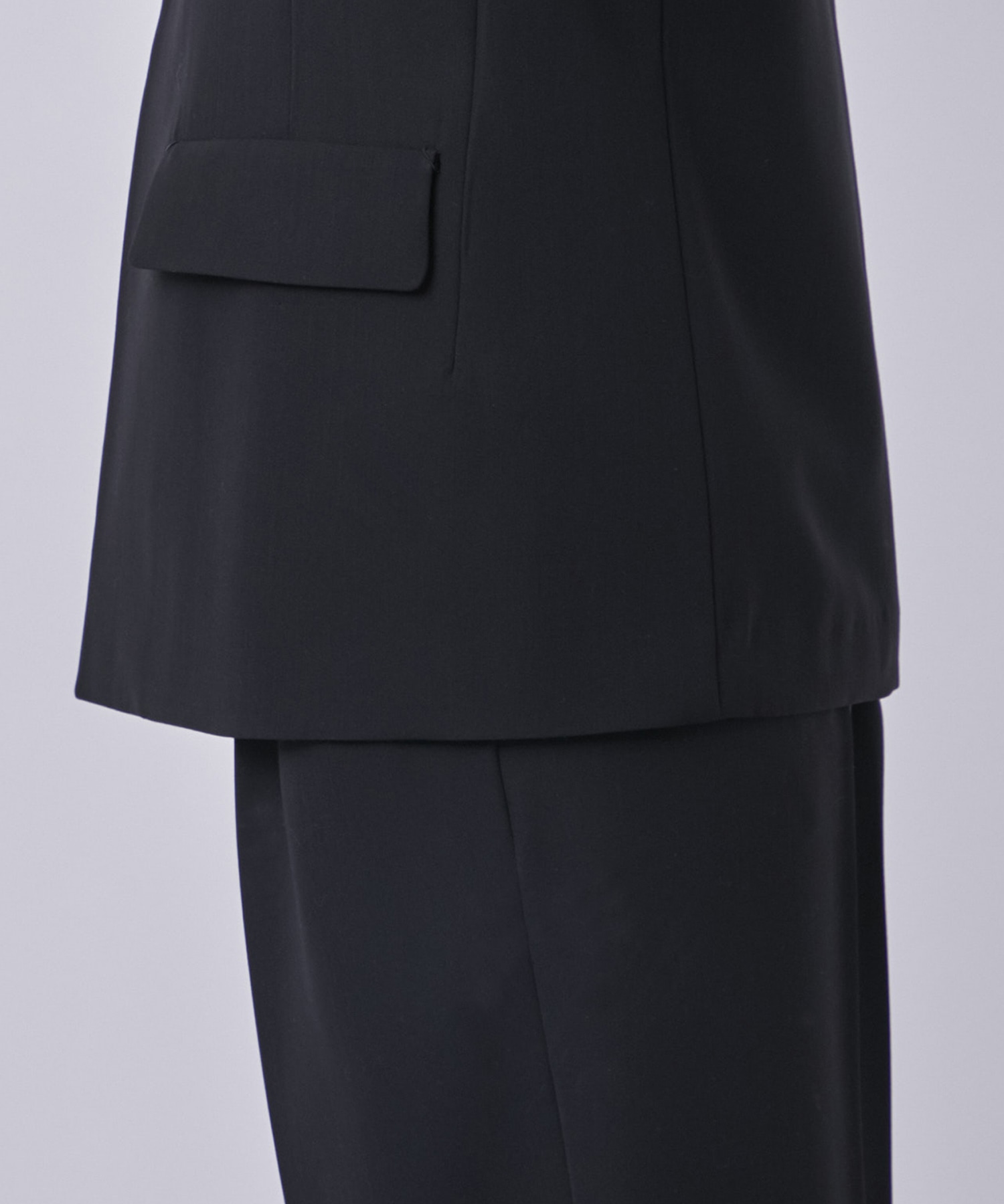 MODIFIED SHAWL COLLAR JACKET IRENISA