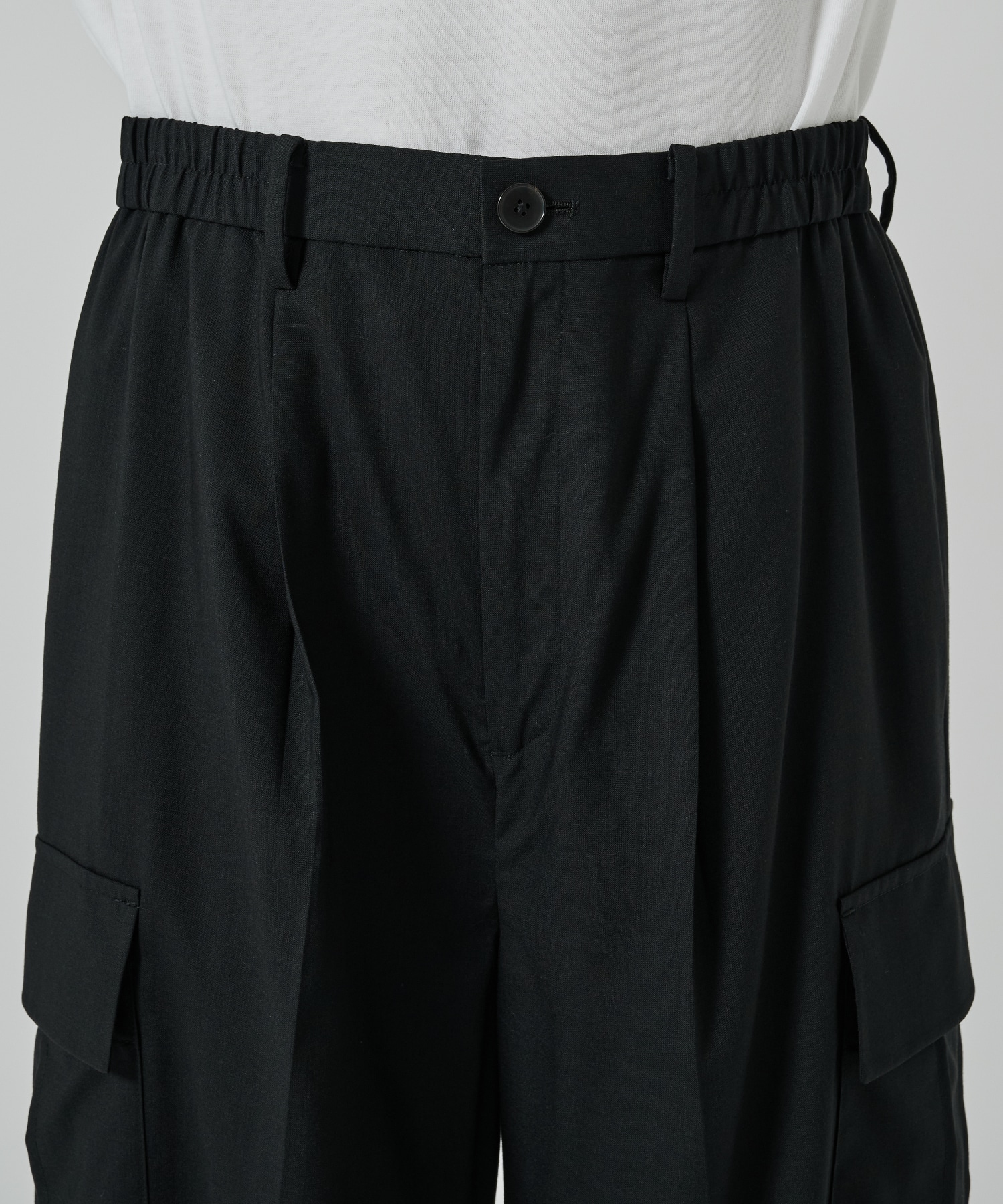 【涼しいウール】COOL WOOL CARGO PANTS STUDIOUS