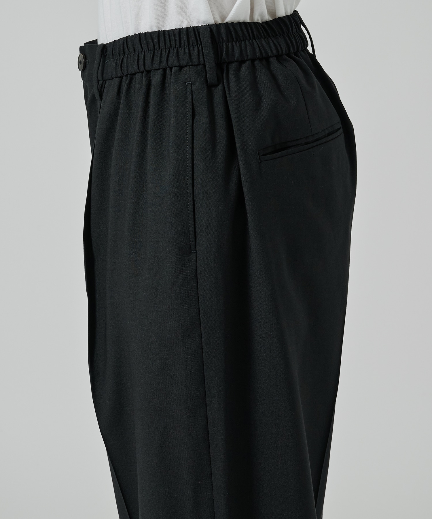 【涼しいウール】COOL WOOL WIDE SLACKS STUDIOUS