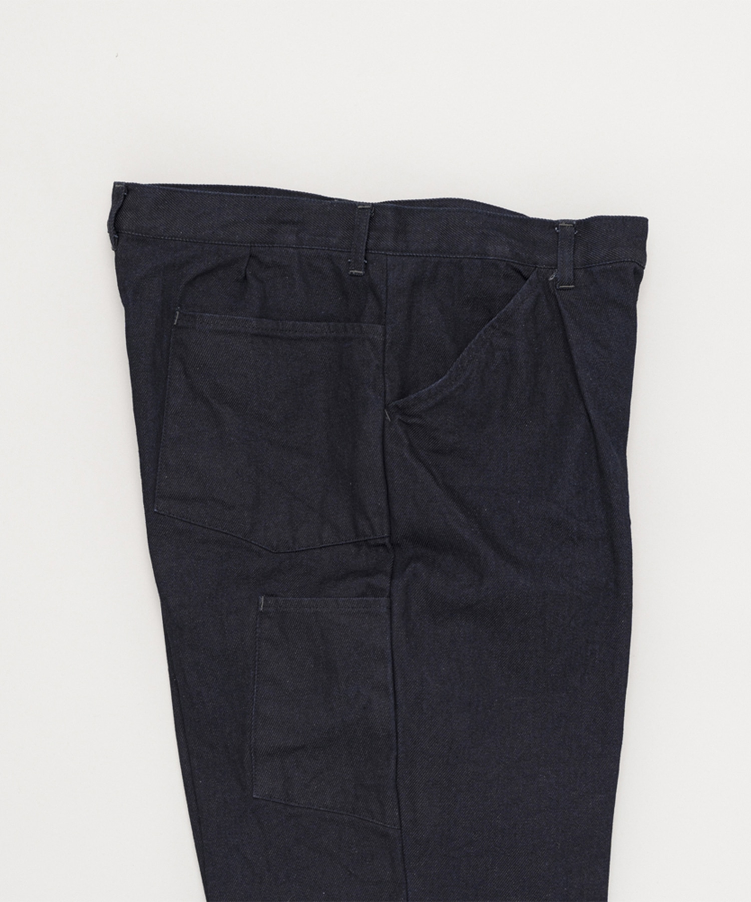 12oz denim 1 tuck pants STILL BY HAND