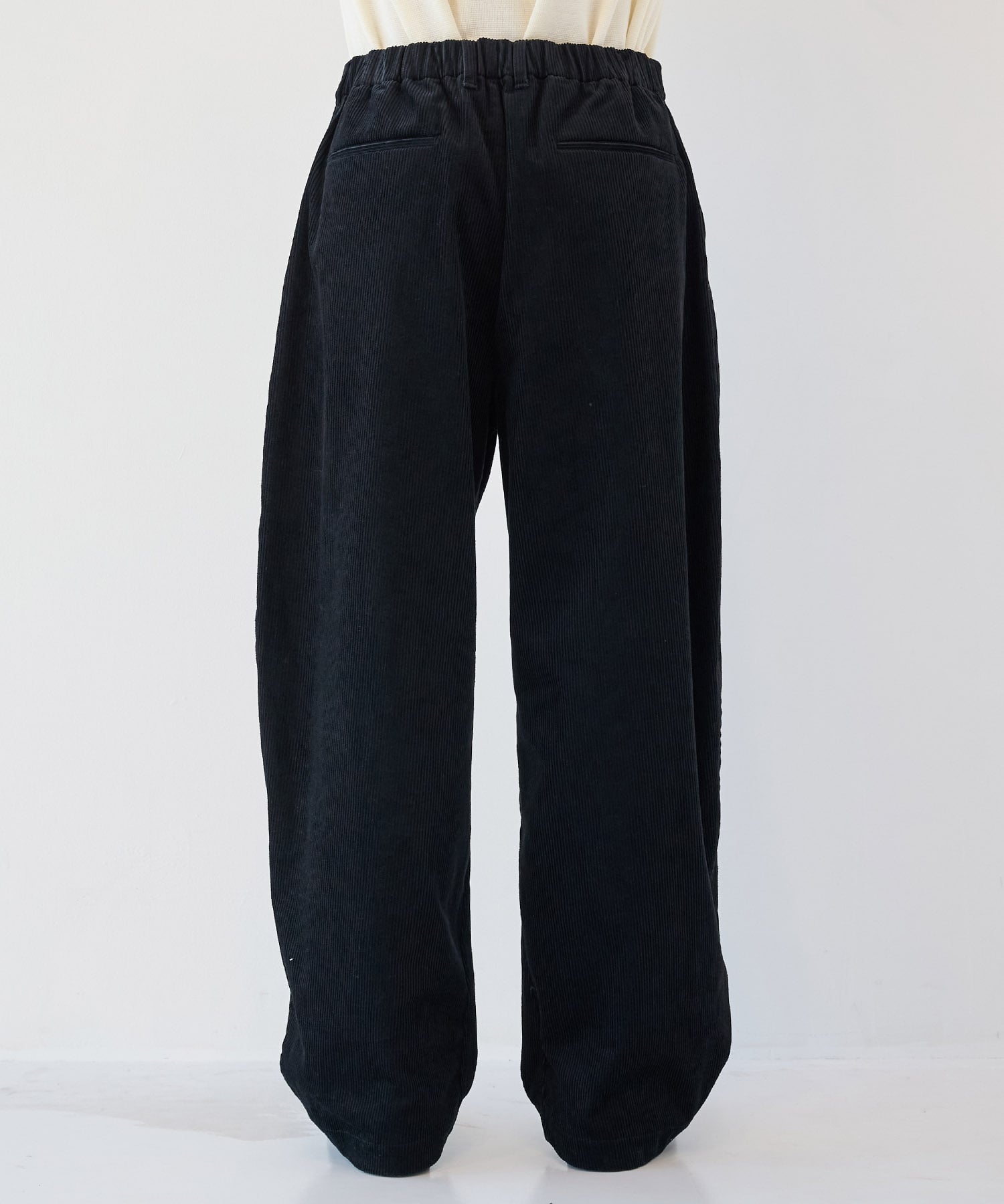 CORDUROY WIDE PANTS STUDIOUS