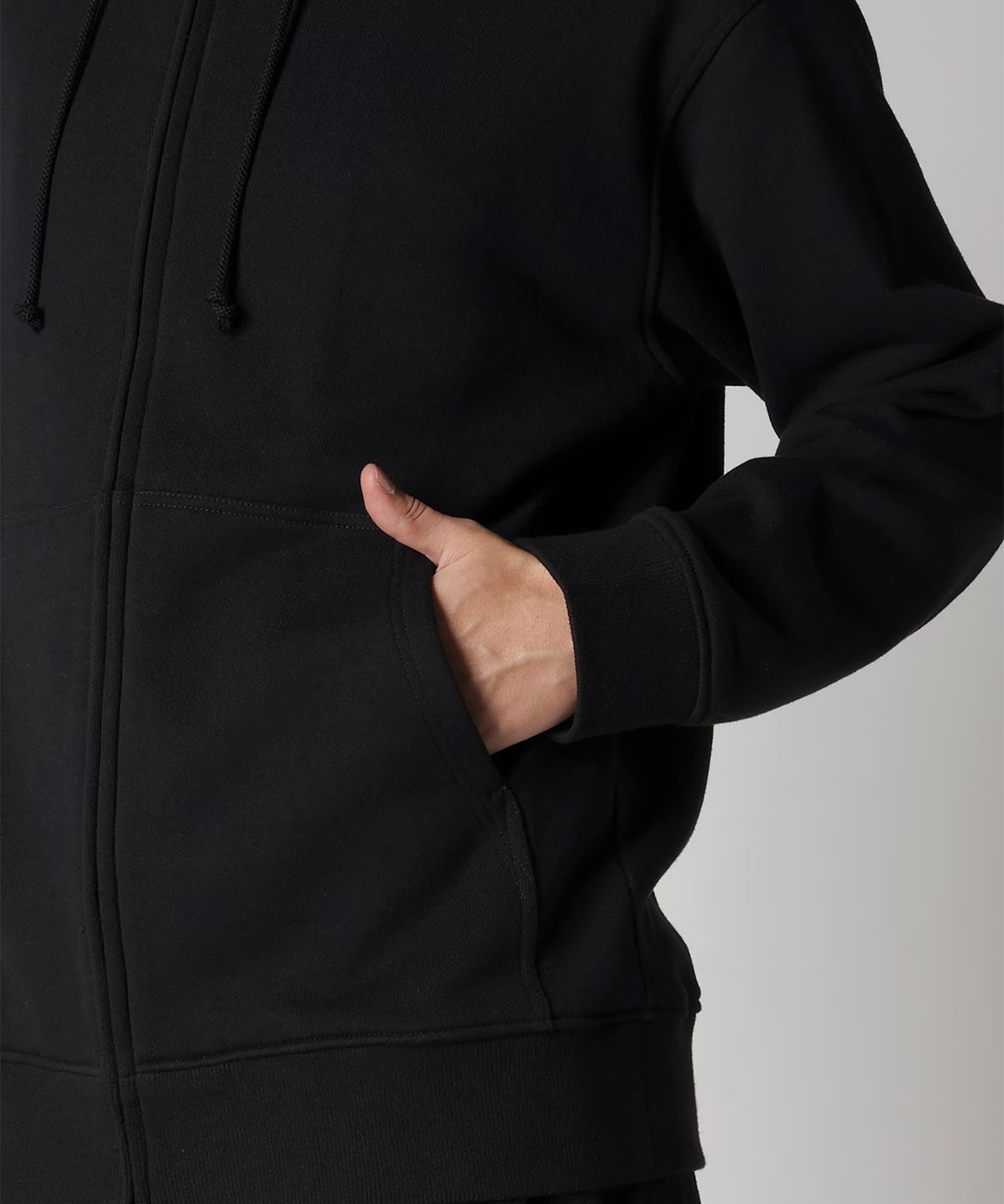 Zip フーディ刺繍 Yohji Yamamoto