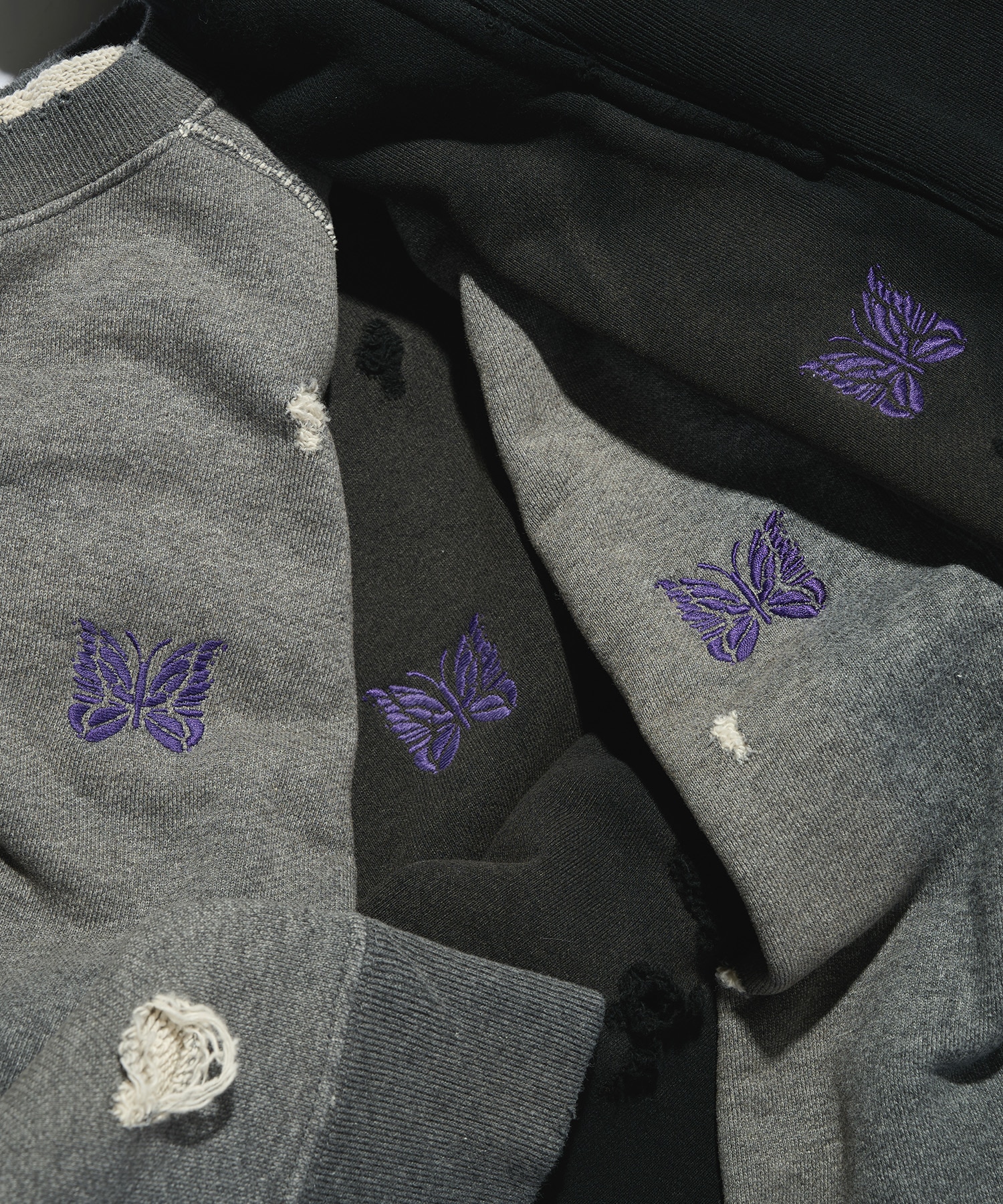 別注 Deconstructed H.D. Sweat Pant - Cotton French Terry NEEDLES