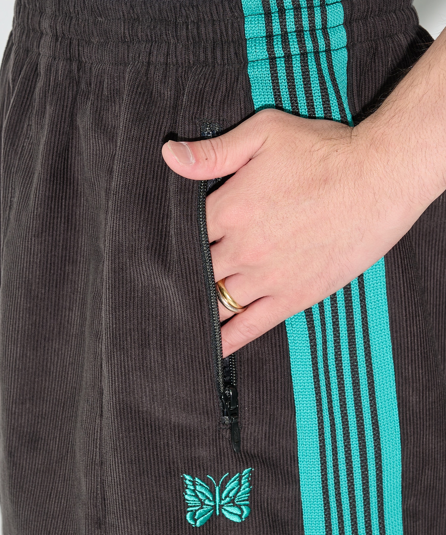 別注 H.D. Track Pant - Corduroy NEEDLES