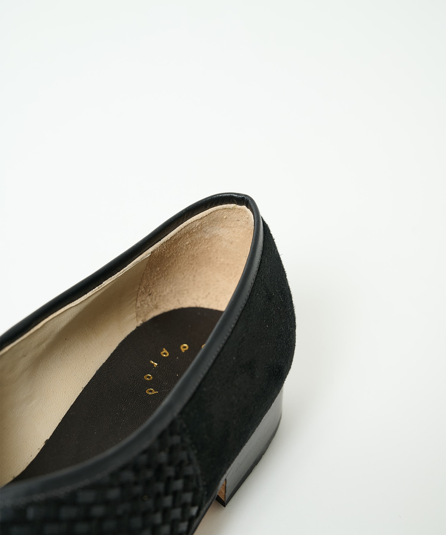 Tear Pumps Mesh Goat Suede Post Production