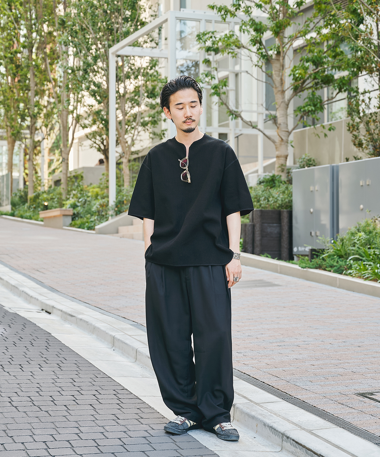 Extra Wool Easy Pants STUDIOUS