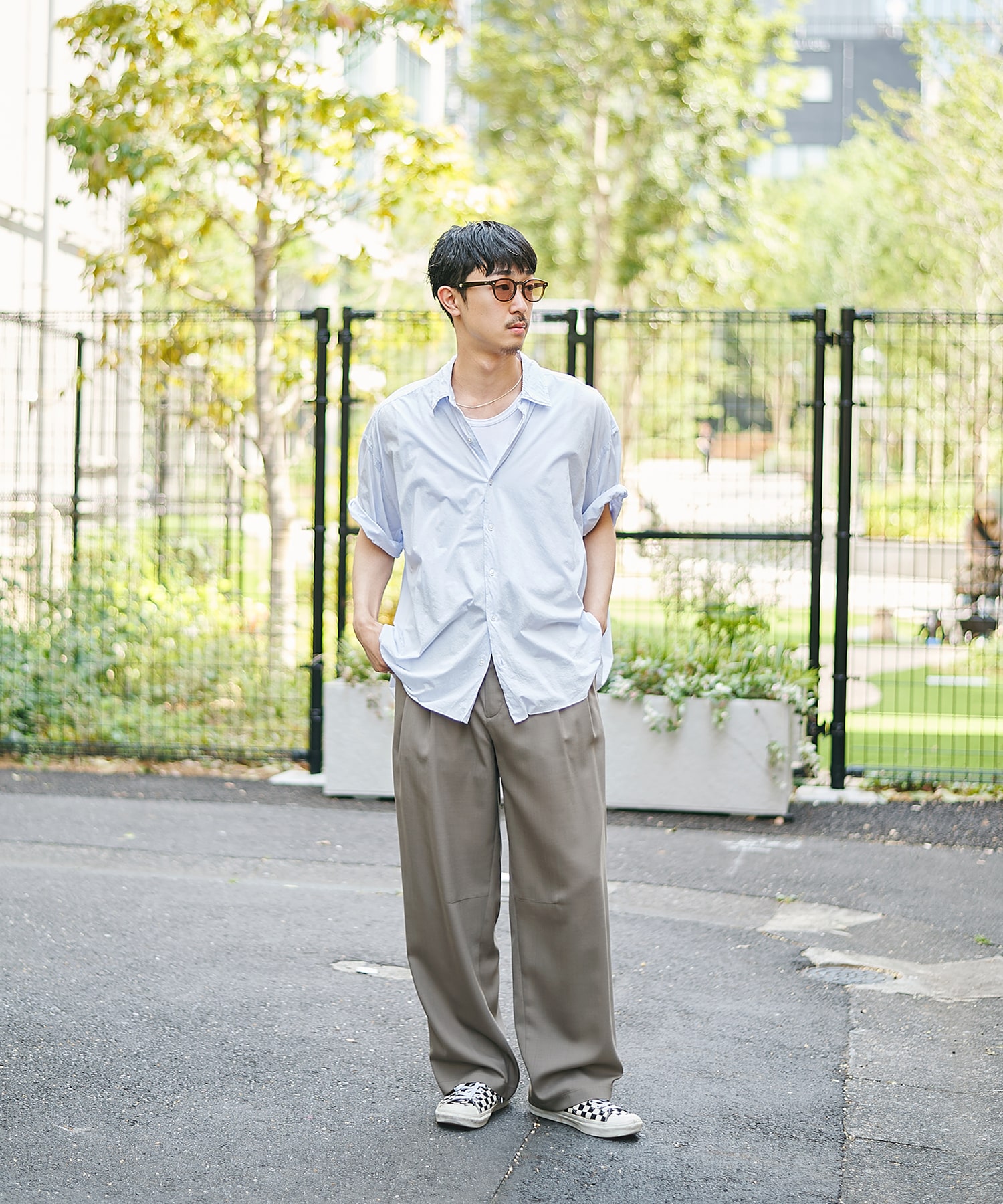 Extra Wool Easy Curve Pants STUDIOUS