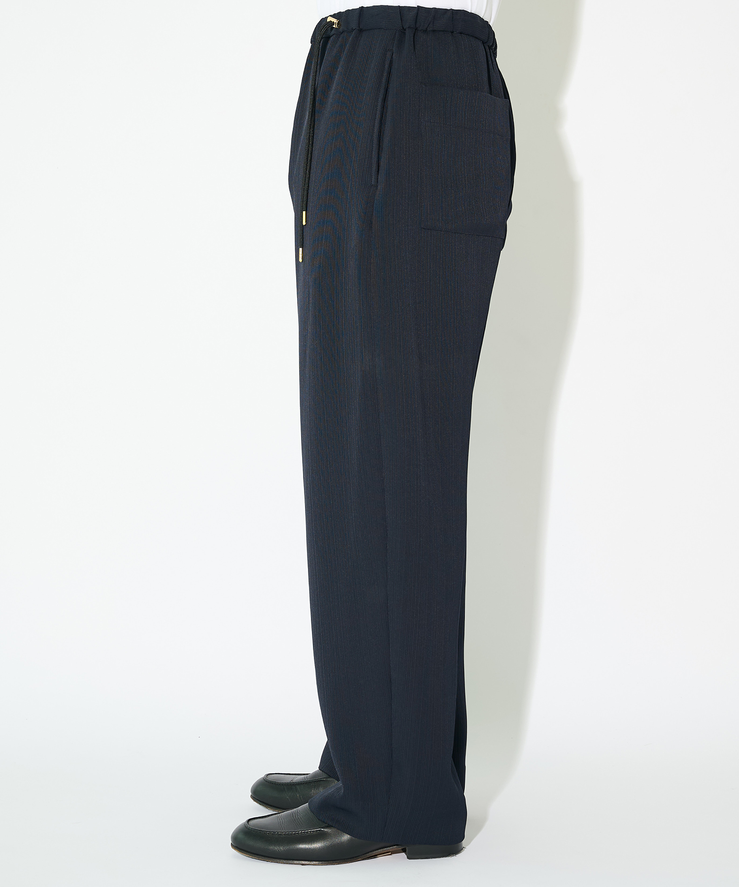 別注 Cord pique Drawstring Relaxed Pants CULLNI