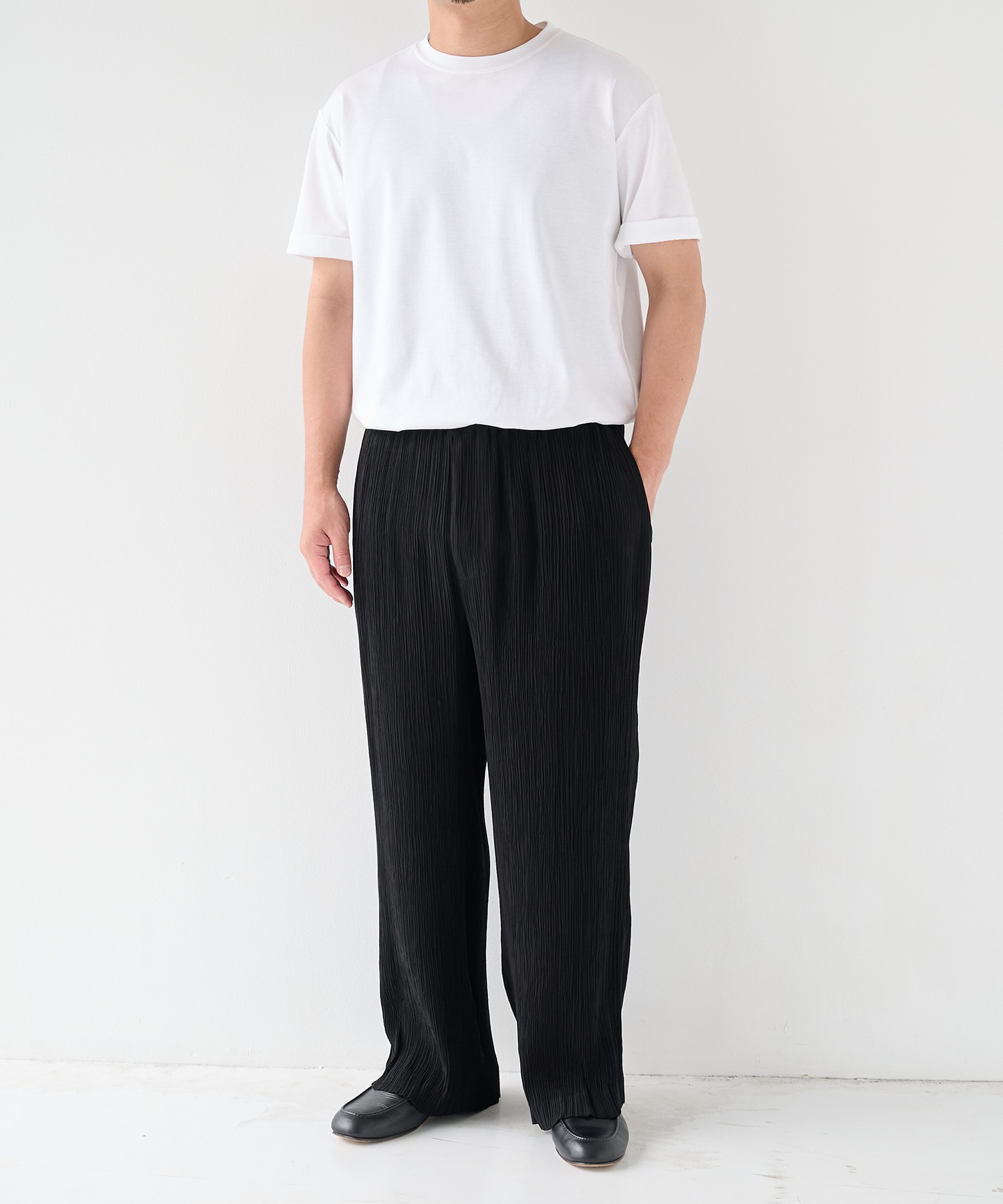 Silky Pleats Easy Pants STUDIOUS