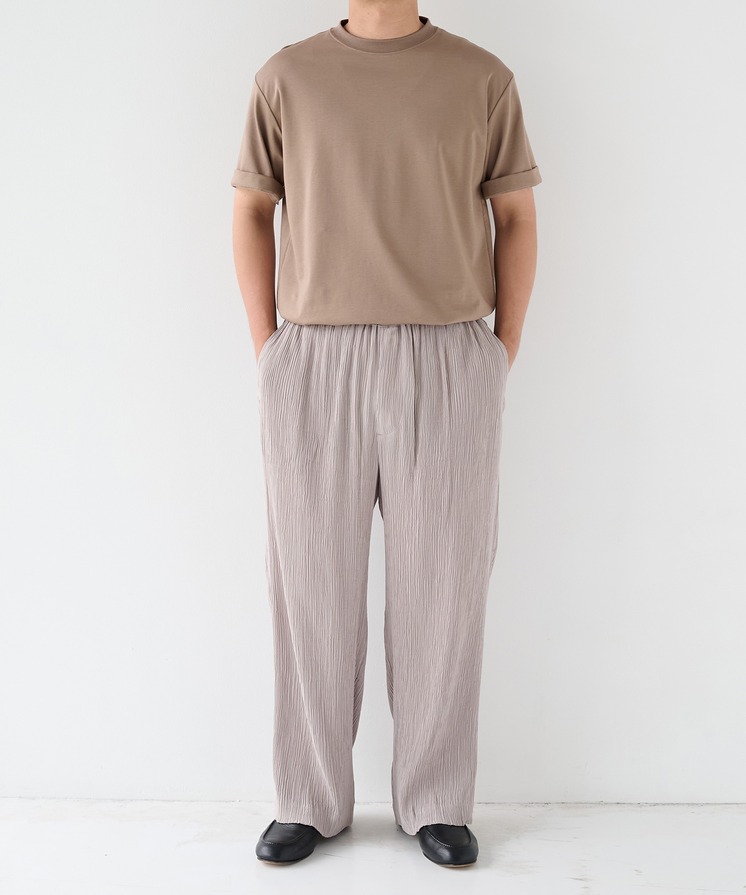 Silky Pleats Easy Pants STUDIOUS