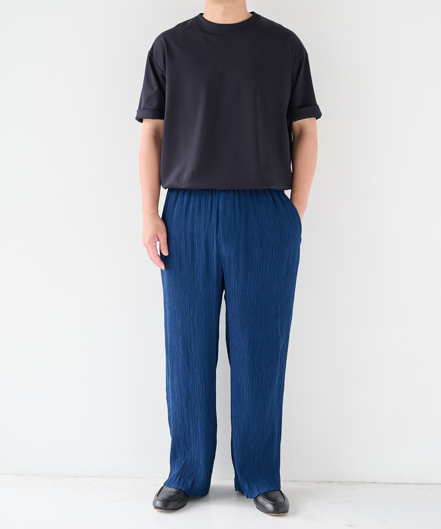 Silky Pleats Easy Pants STUDIOUS