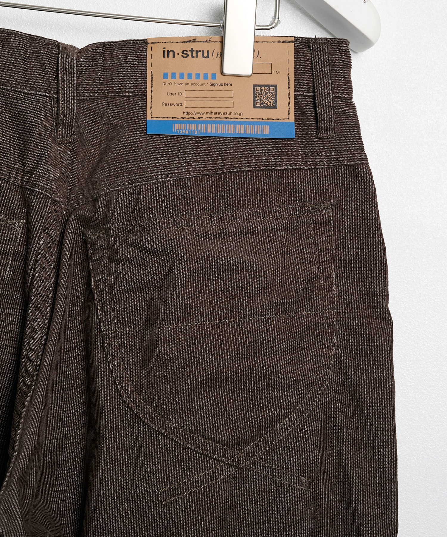 CORDUROY 5PKT BAGGY PANTS in・stru(men-tal)