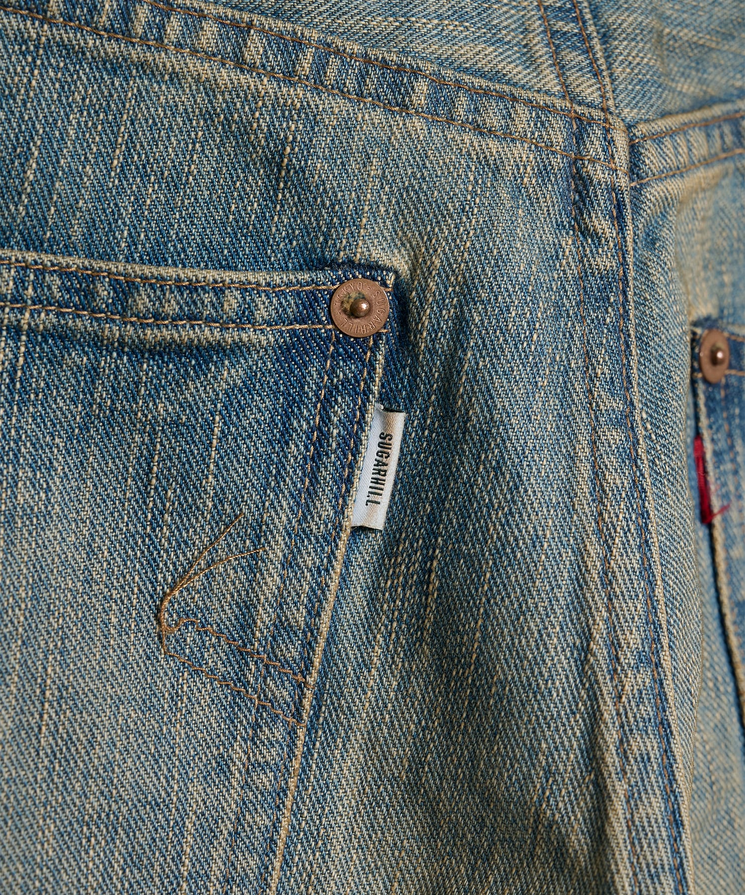 FADED MODERN DENIM PANTS REGULER CUT SUGARHILL
