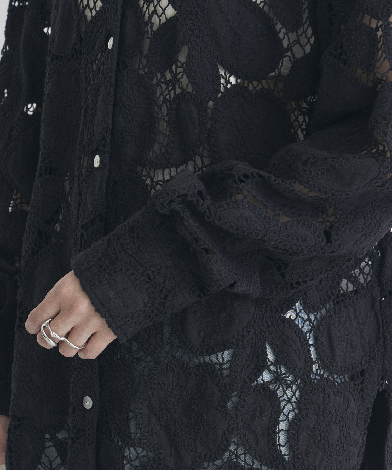 VINTAGE LIKE CODE LACE SHIRT AMERI