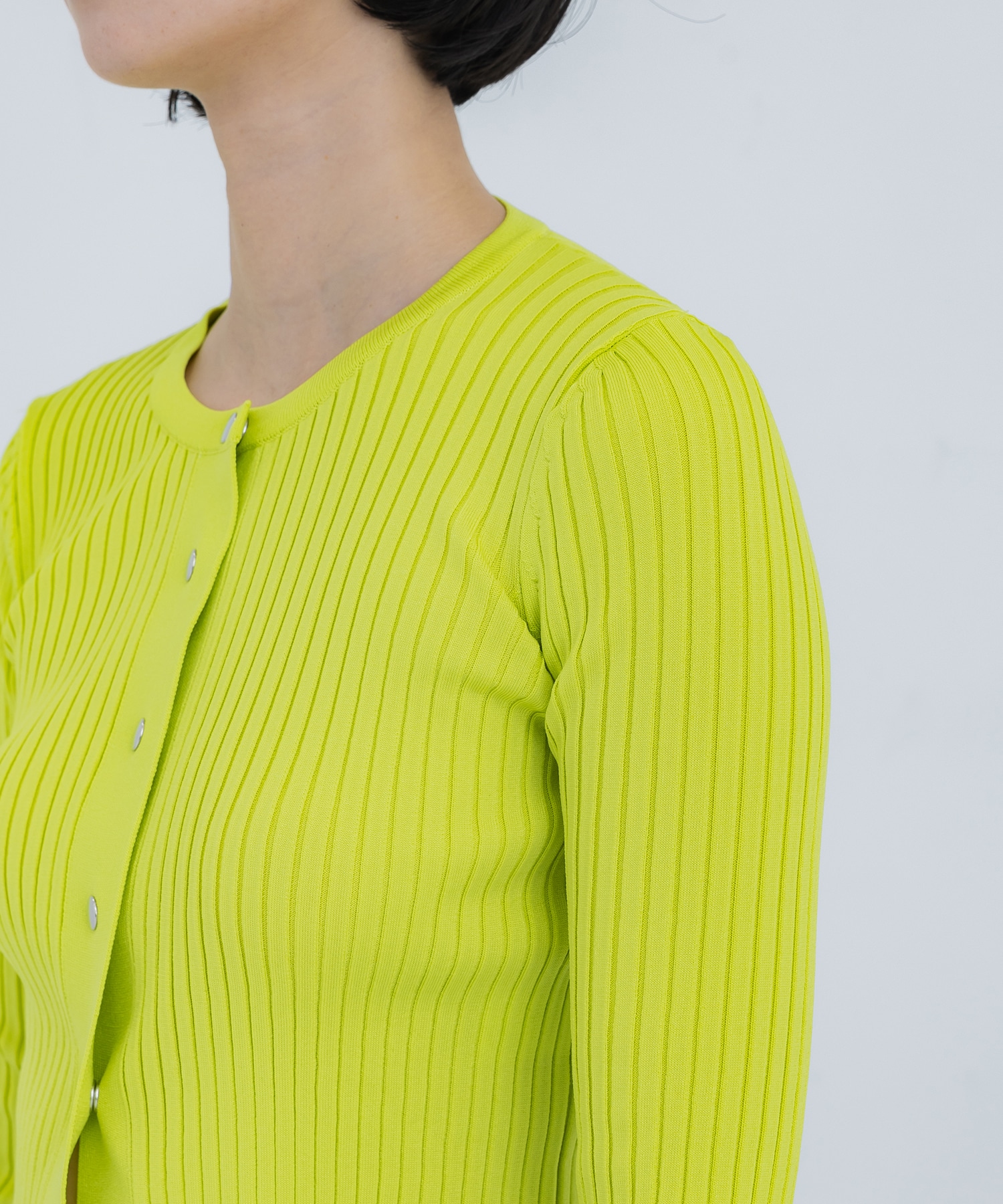 別注RIB CARDIGAN WRAPINKNOT