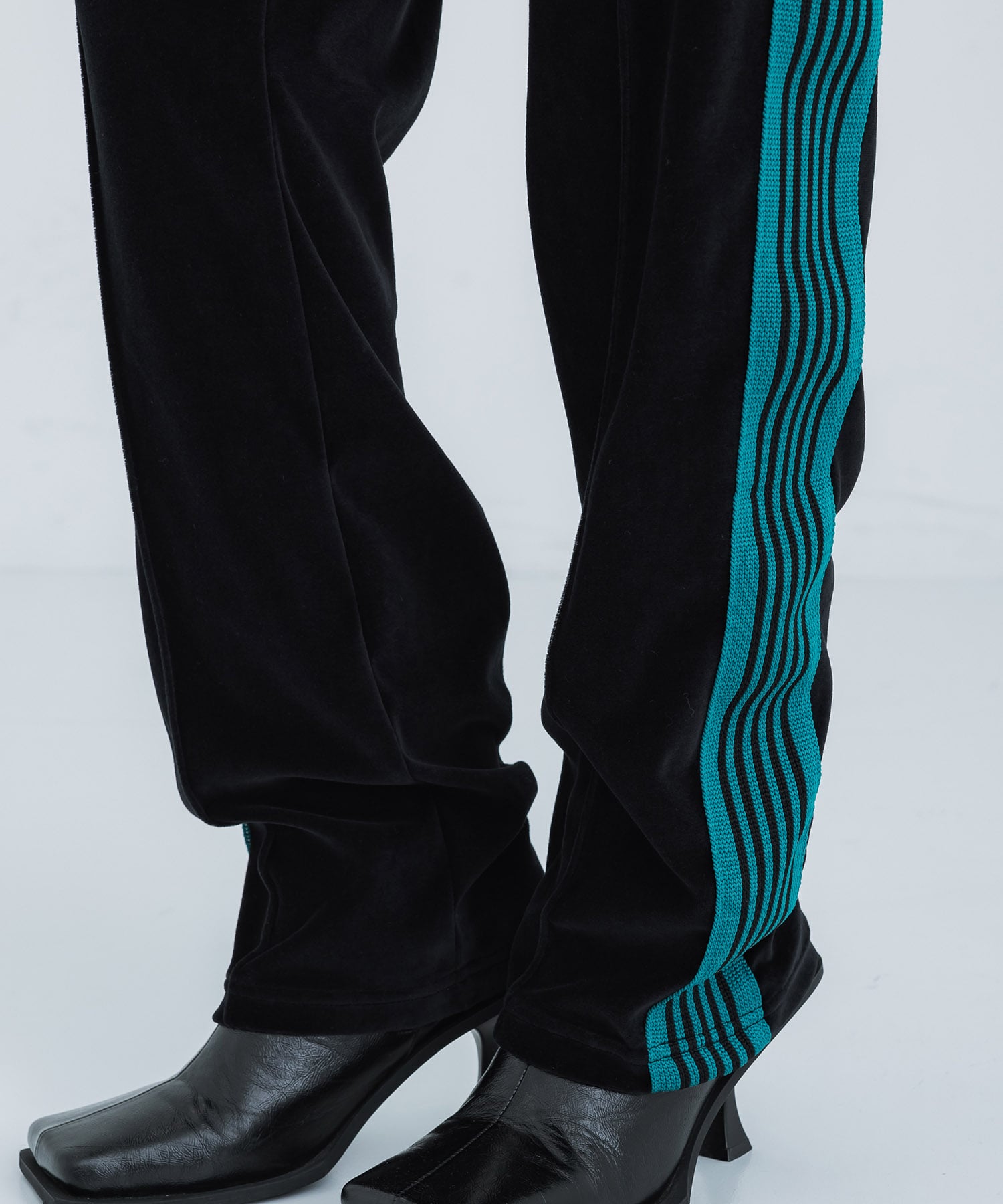 Narrow Track Pant - C/Pe Velour Needles