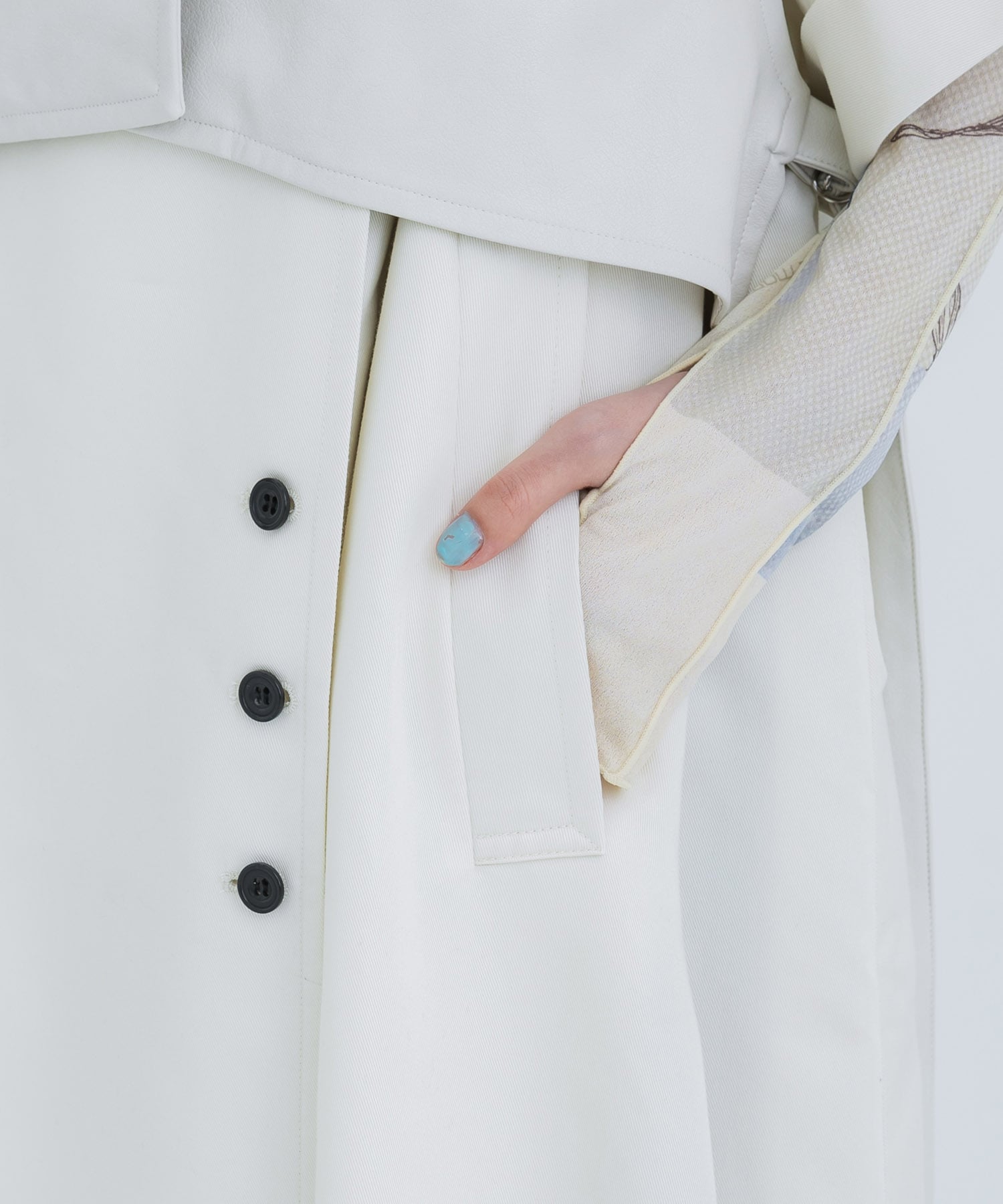 TRENCH MULTI WAY LONG VEST AMERI