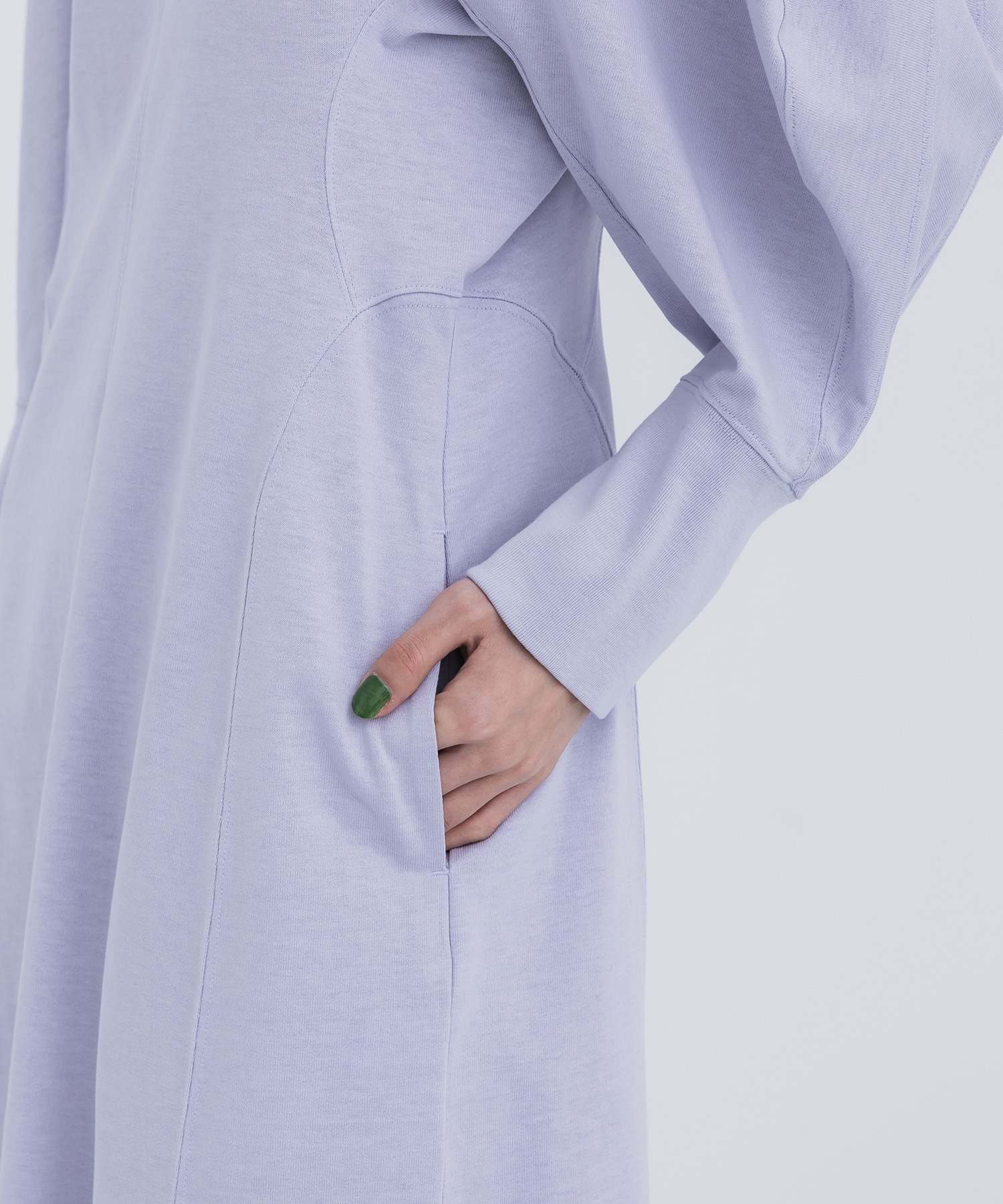 Cotton Jersey Dress Mame Kurogouchi