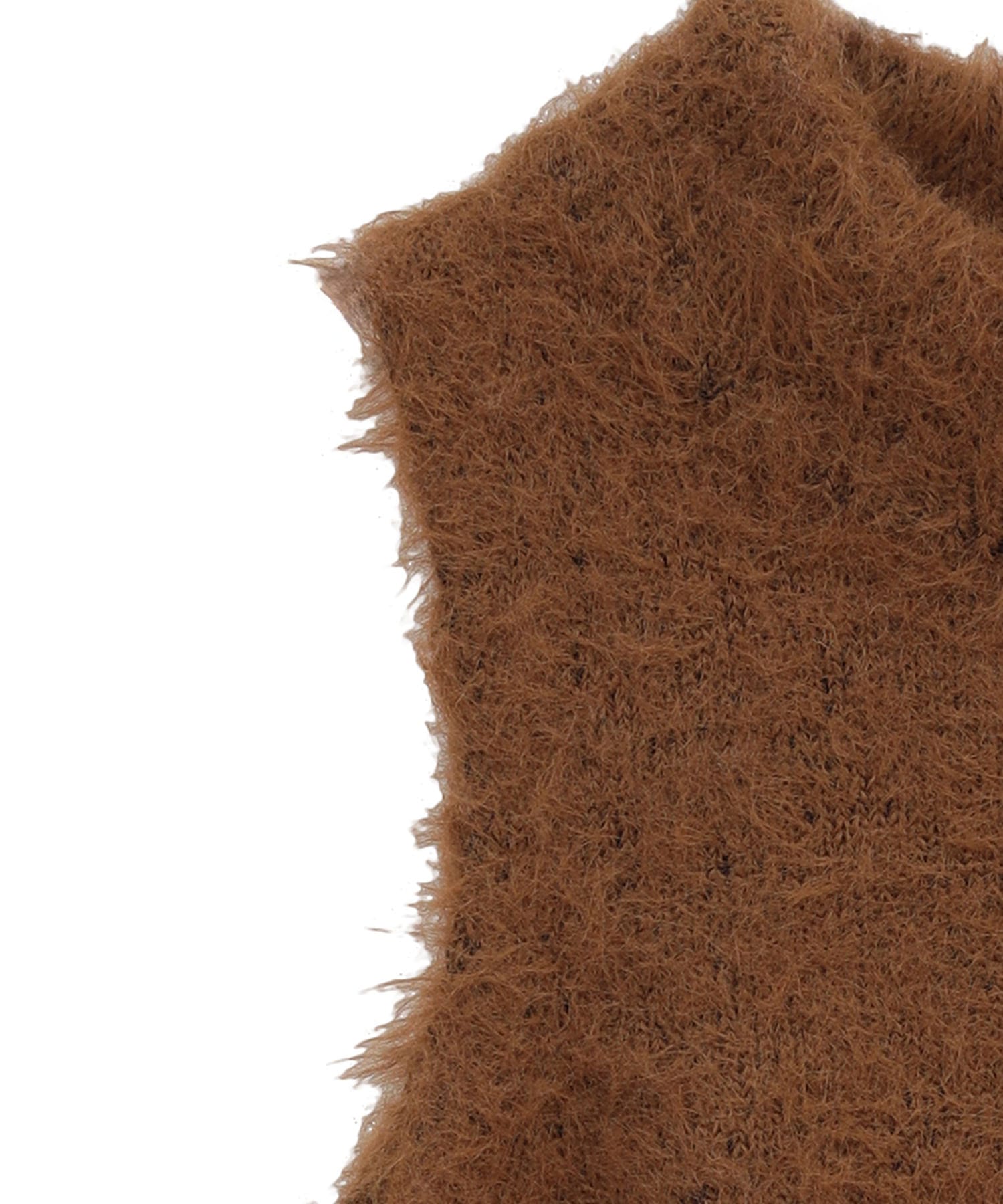SHAGGY AMERICAN SLEEVE KNIT TOPS CLANE