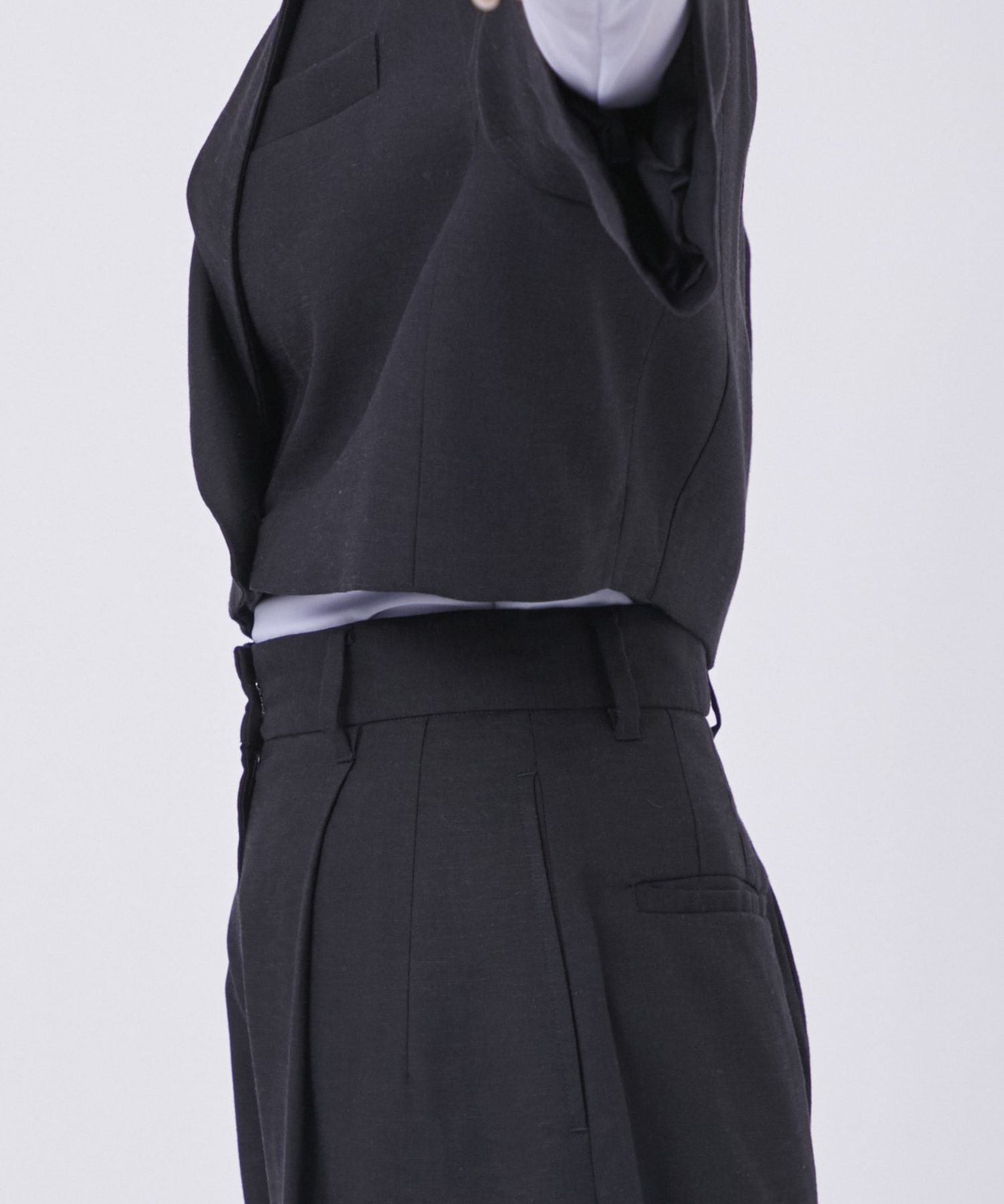 CROPPED TAILRED JACKET CLANE