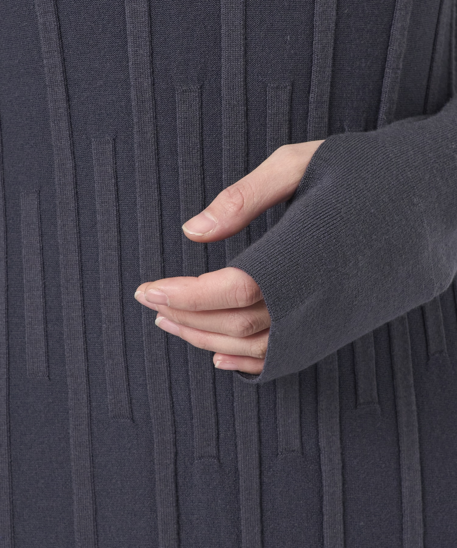 別注ZIP KNIT DRESS CINOH