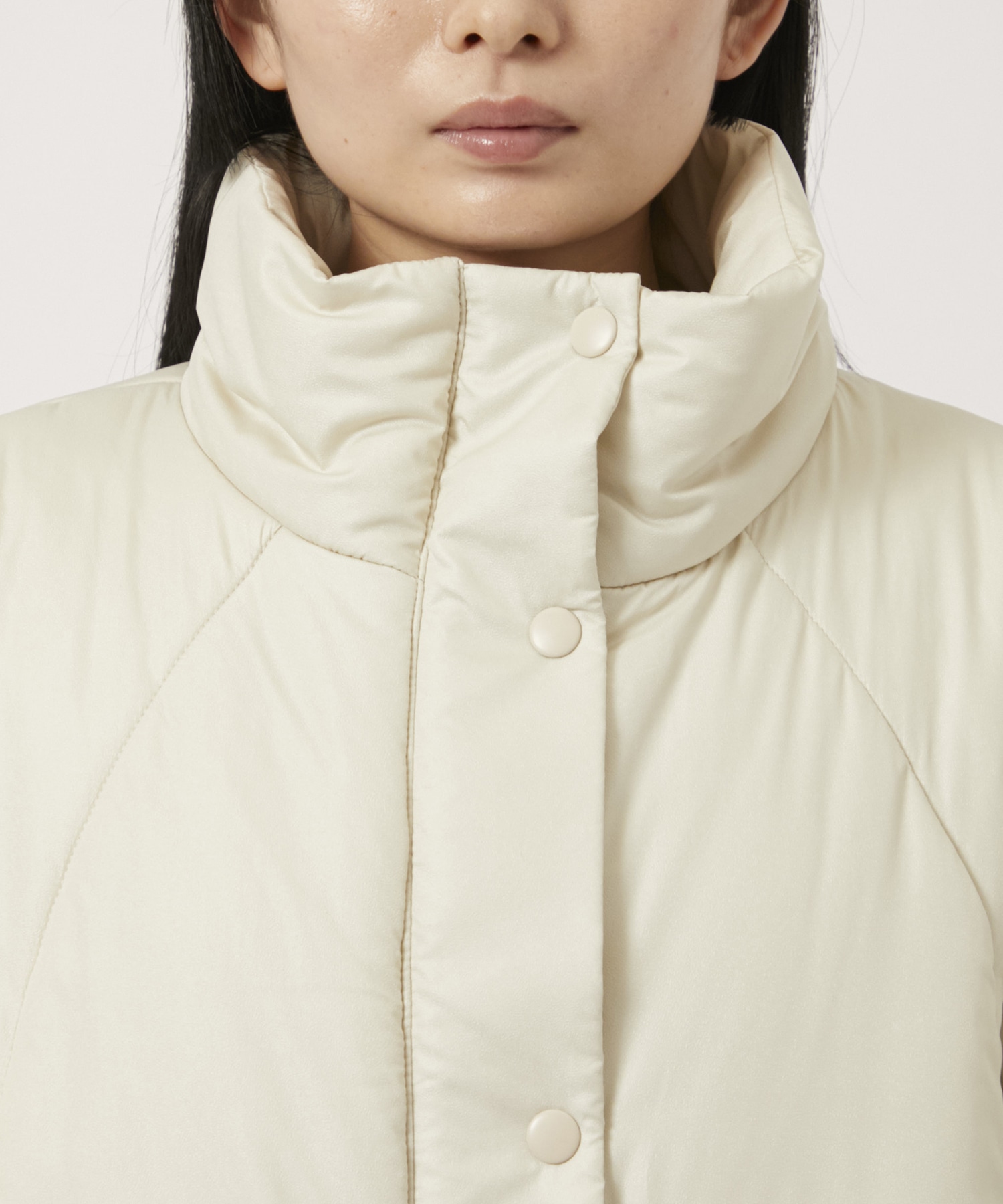 2WAY WAVE STITCH PADDED JACKET AMERI