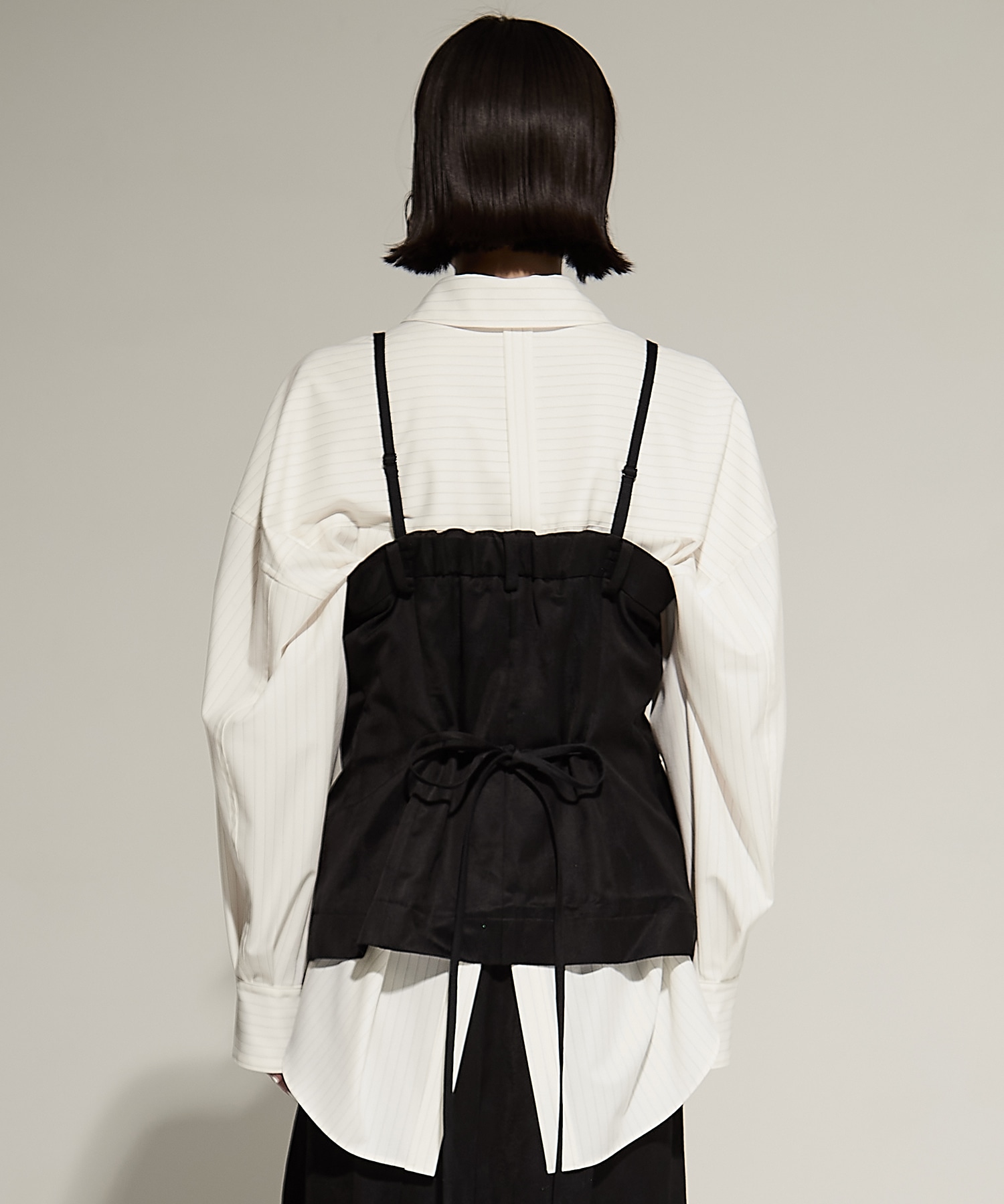 Leaf Jacquard Bustier STUDIOUS