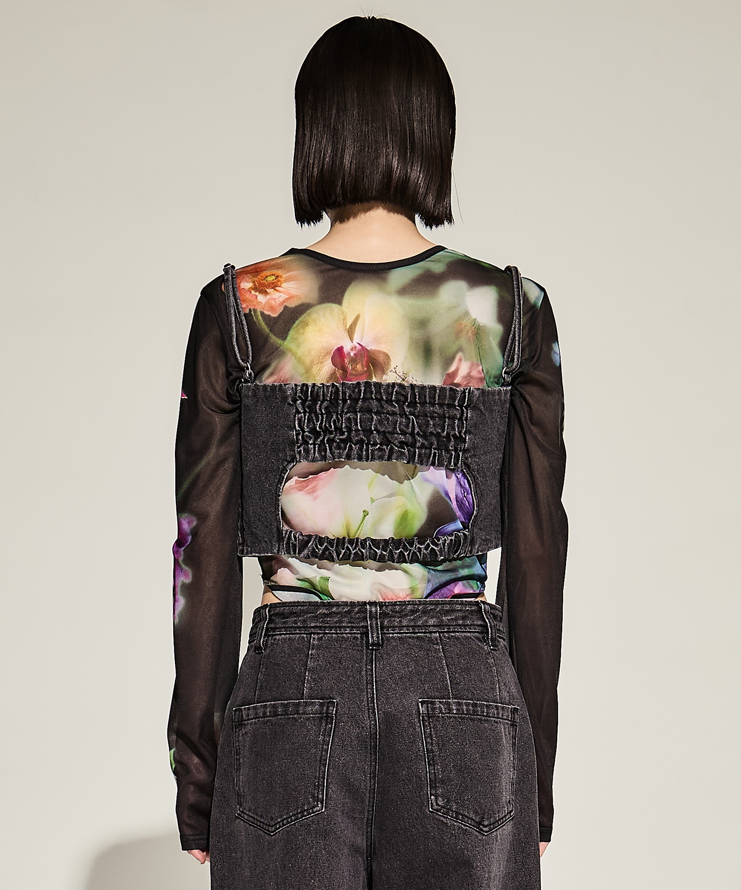 BUISTIER DENIM SET ROMPERES AMERI