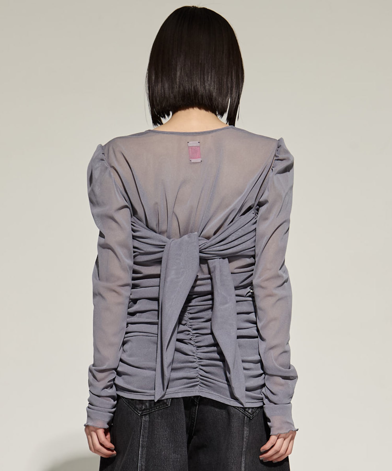 別注TULLE GATHERED TOP FETICO