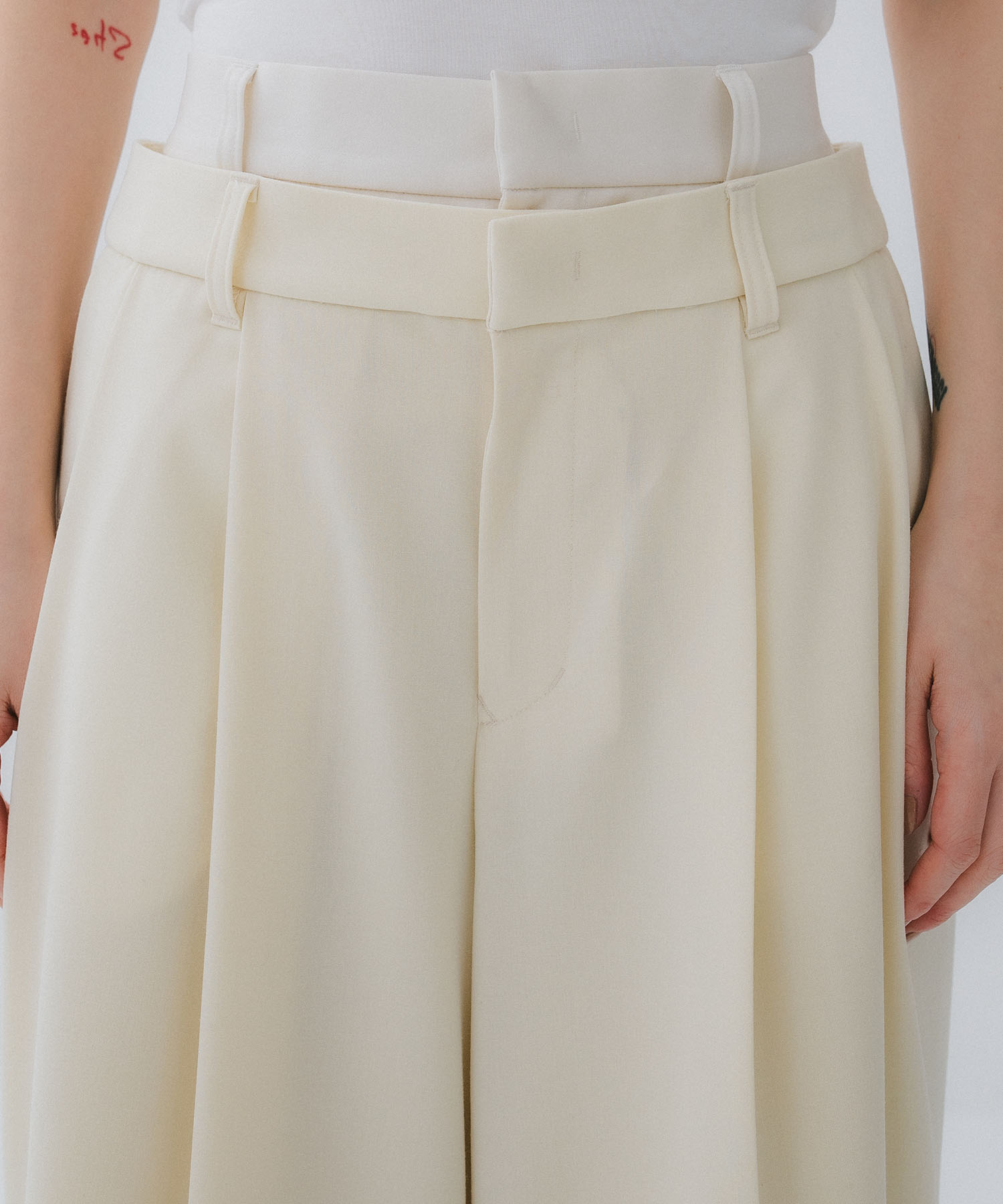 Double Waist Trousers STUDIOUS