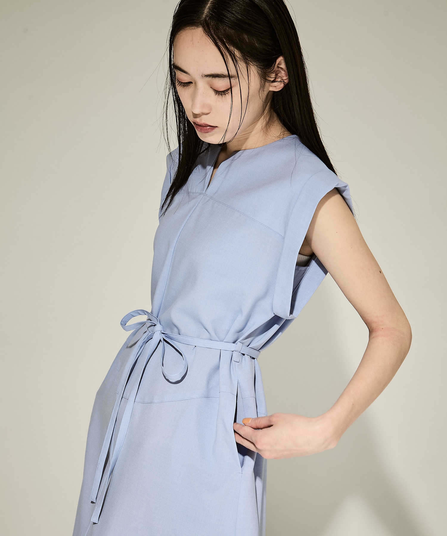 Back Tucked Dress STUDIOUS