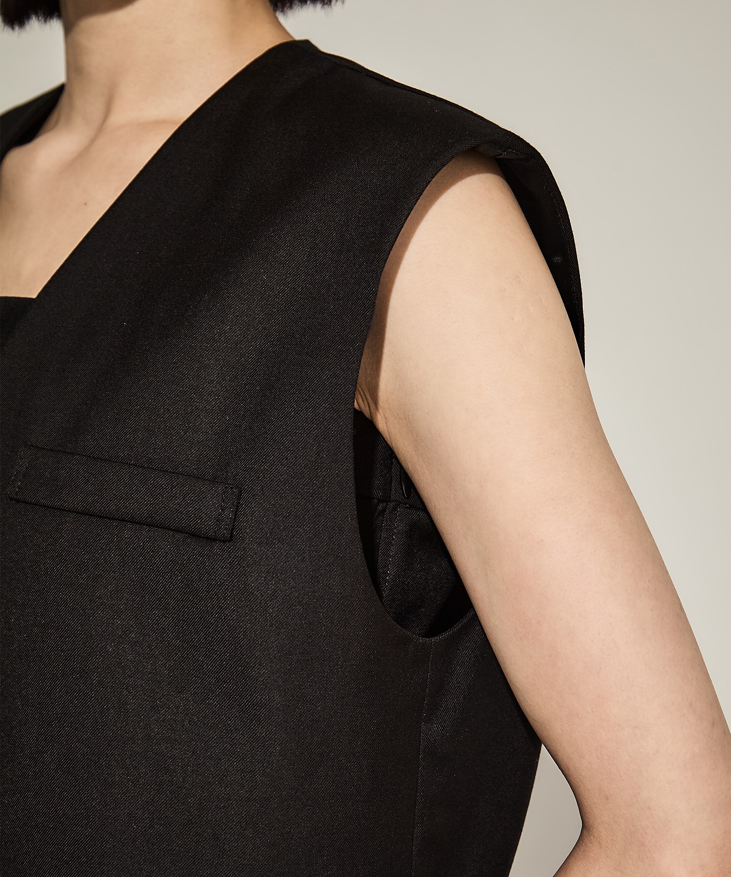 WAVE VEST WITH FLARE DRESS AMERI