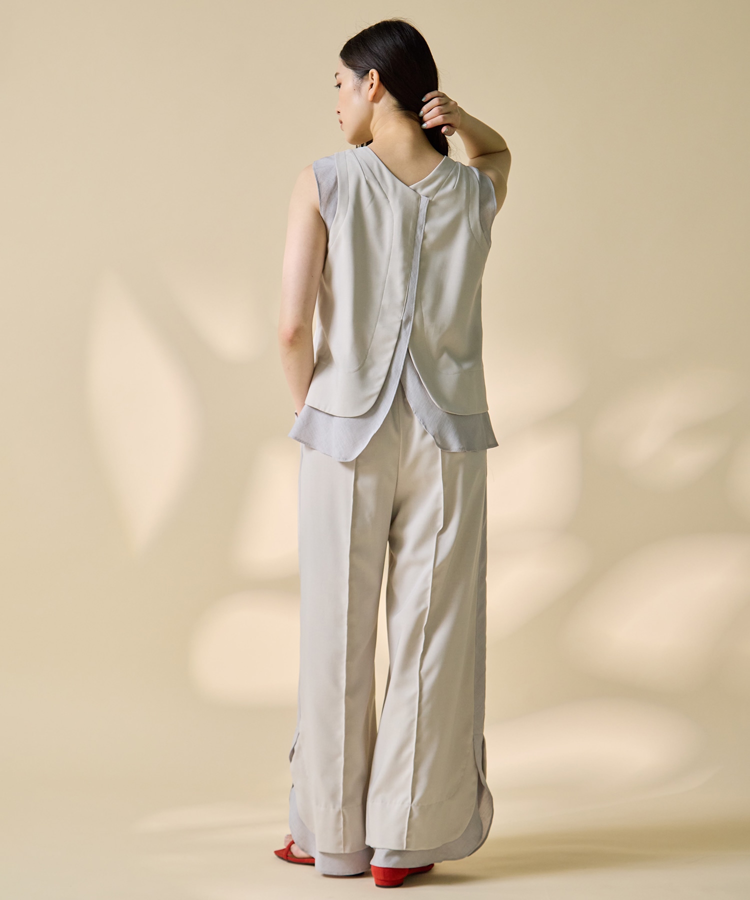 Sheer Layered Trousers STUDIOUS