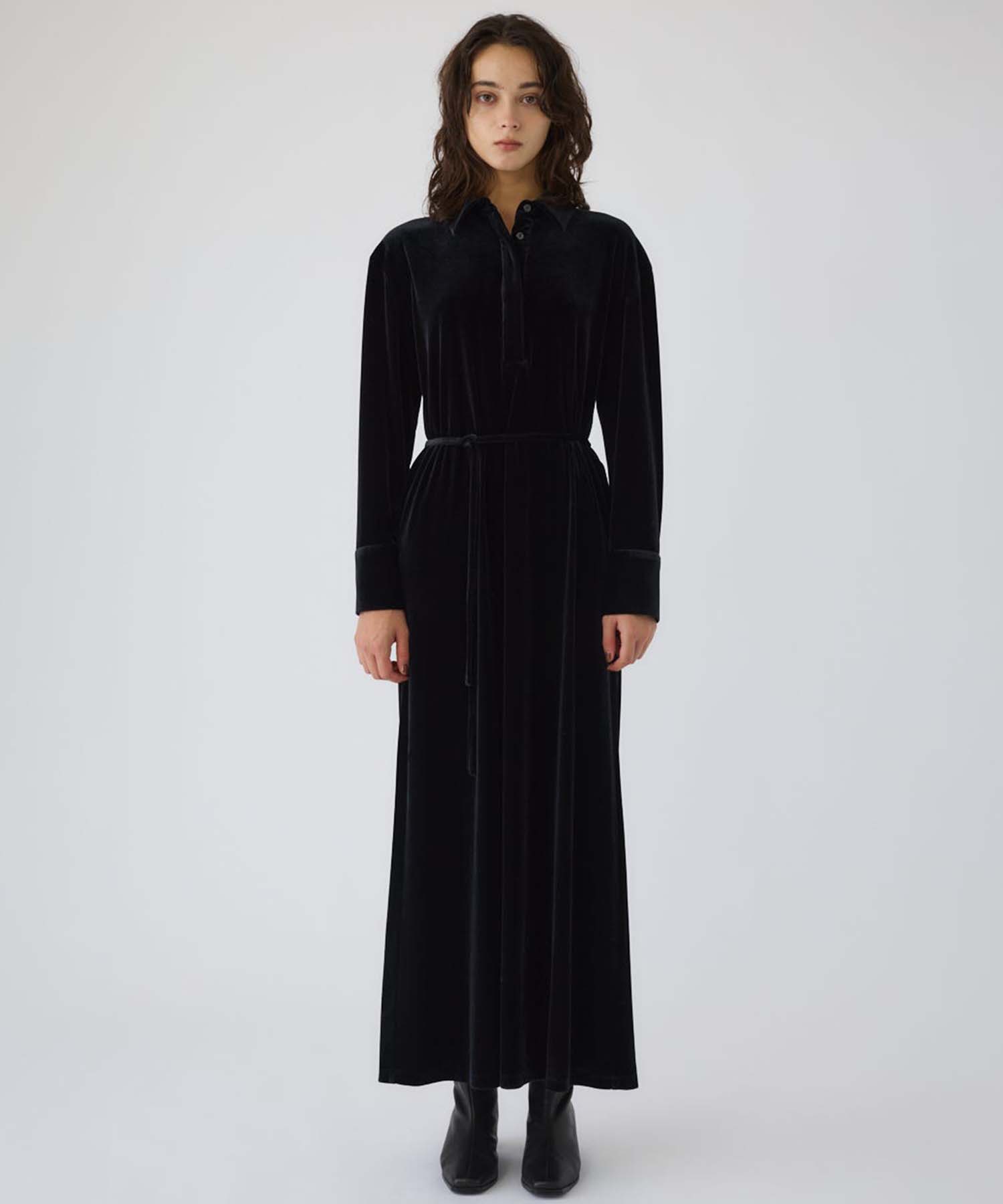 Velour shirt dress RIM.ARK