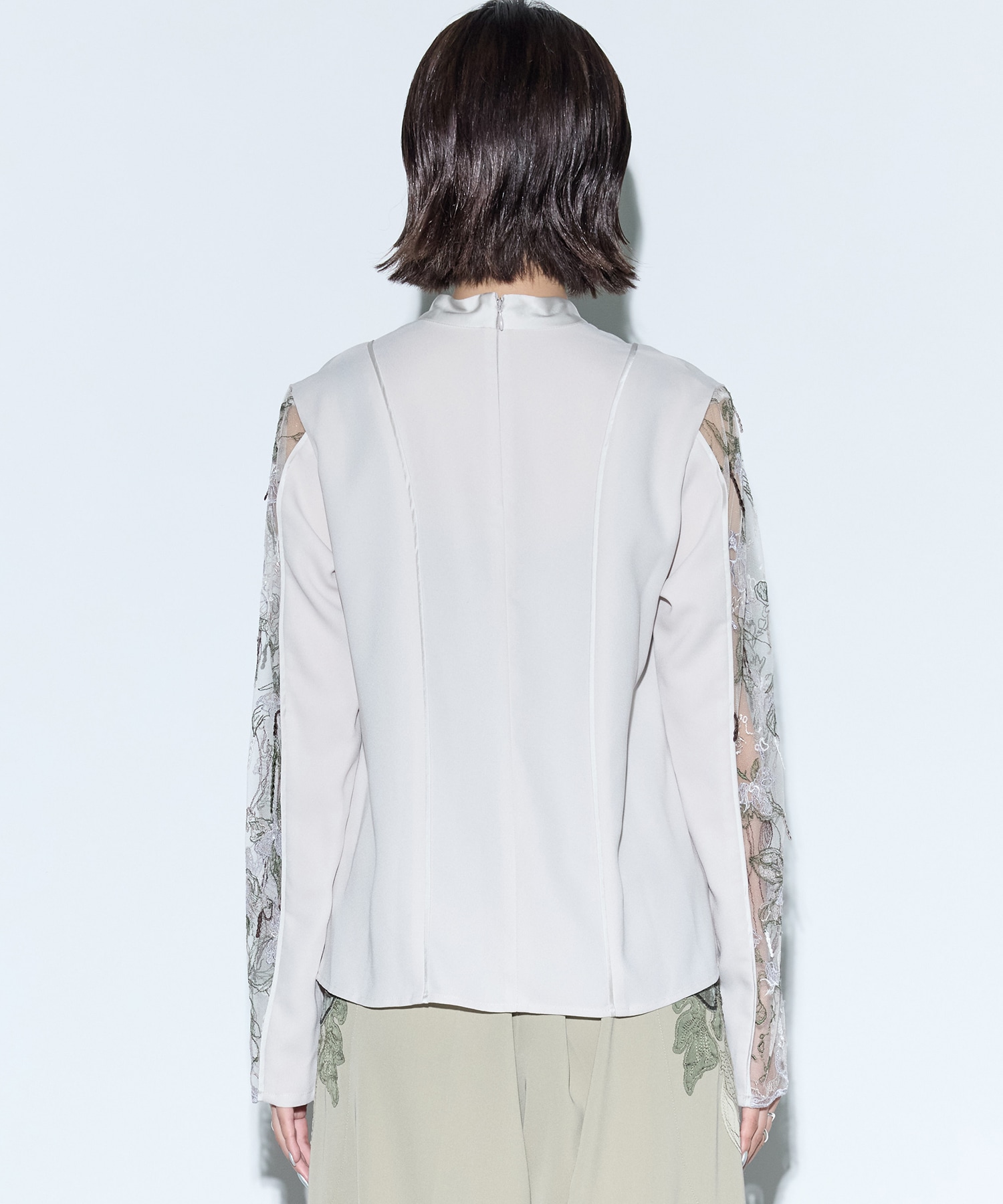 Tears flower lace tops MURRAL