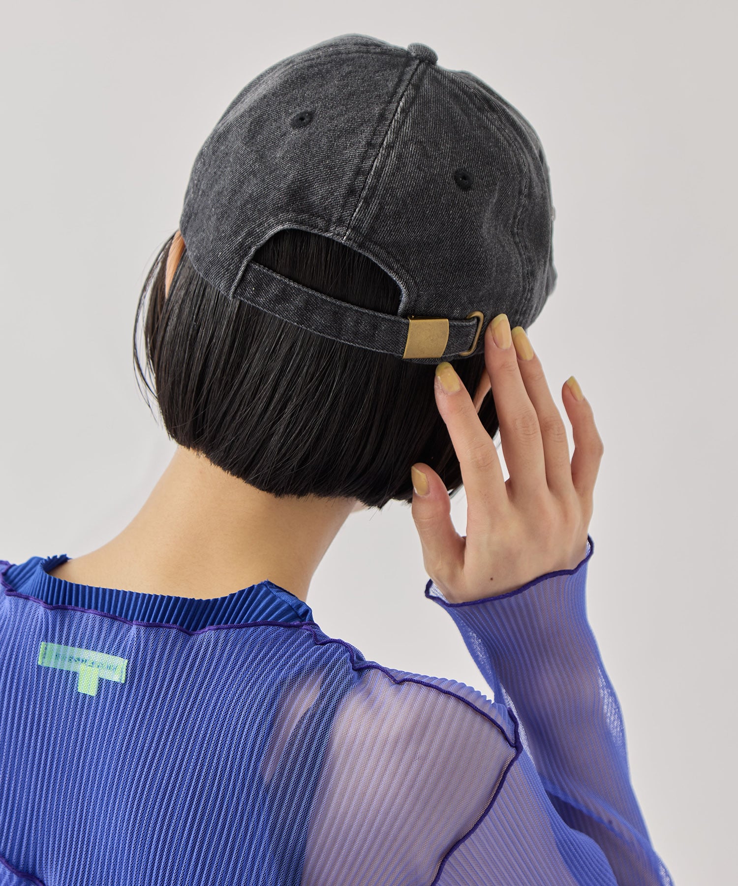 別注silver metal cross cap tanakadaisuke