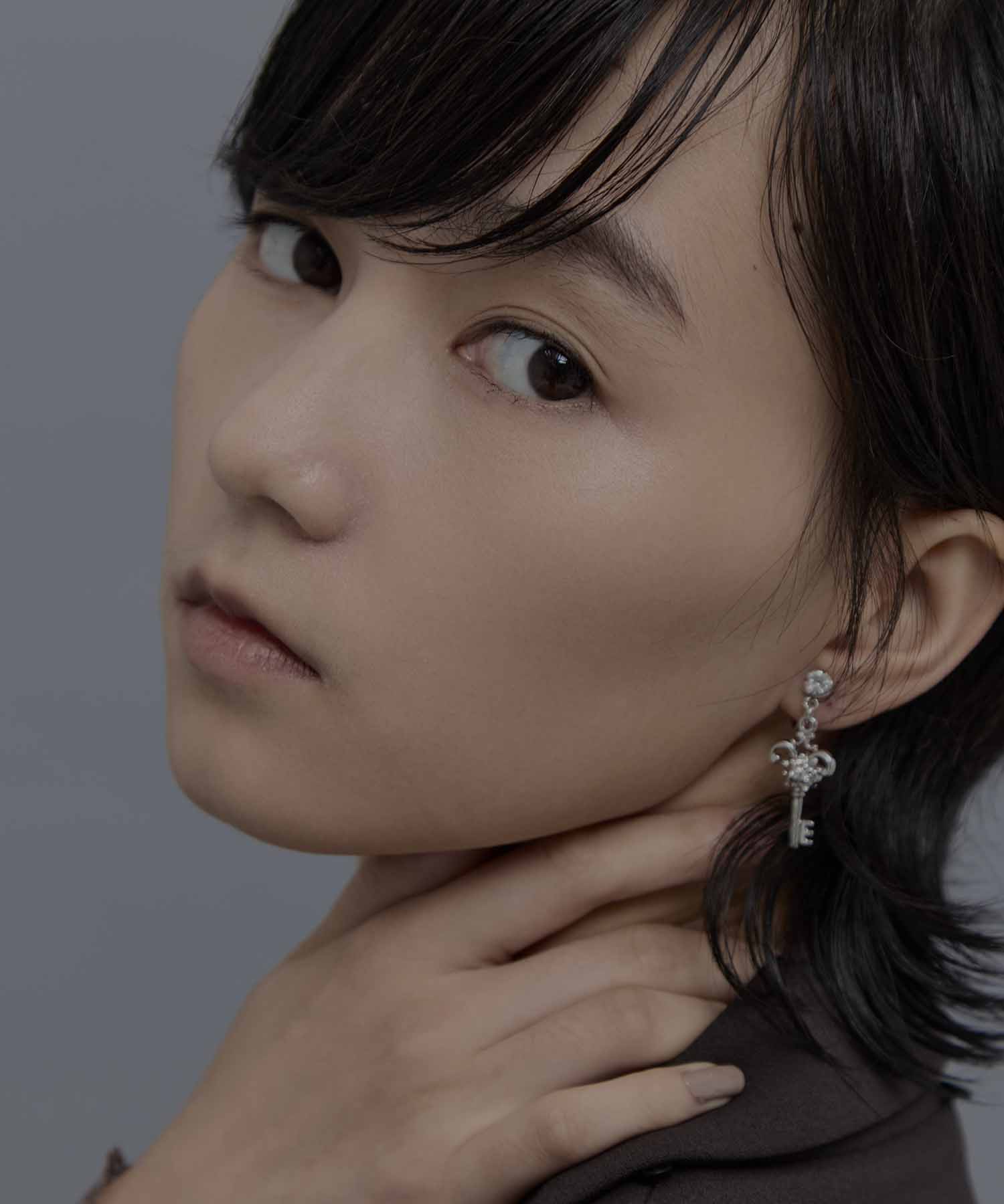 key ＆ lock earrings tanakadaisuke