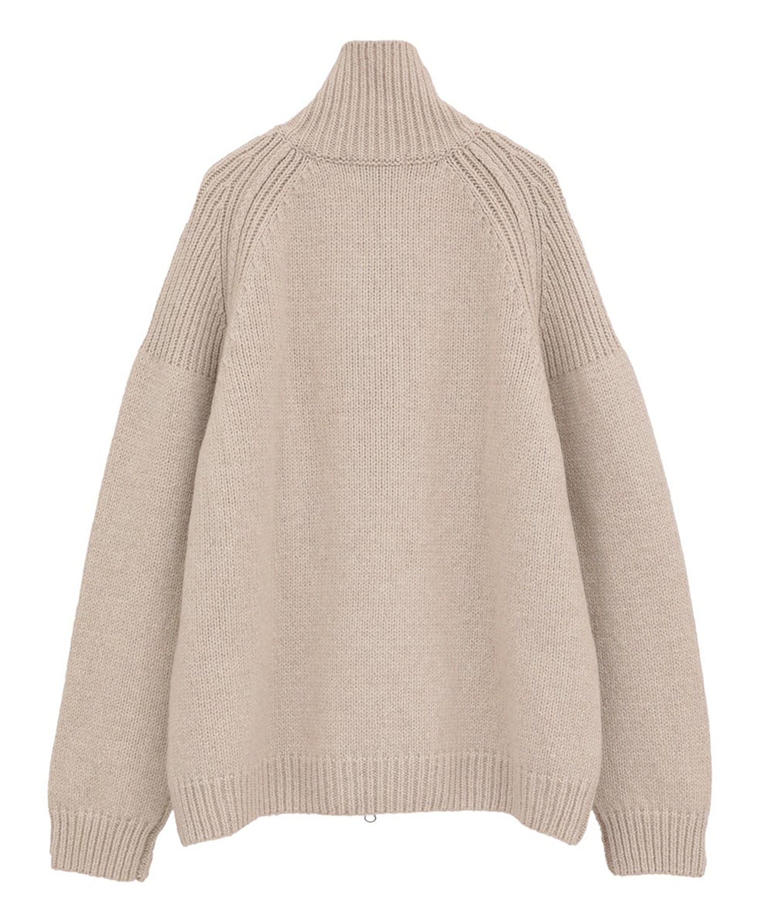 POCKET ZIP KNIT TOPS CLANE