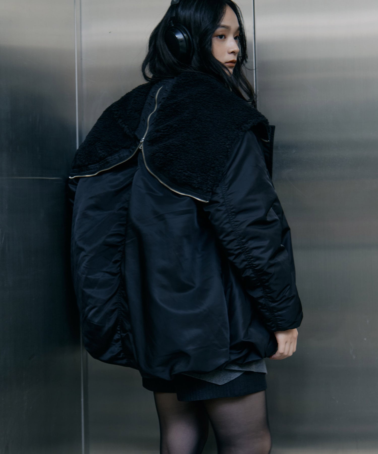 【WEB限定復刻】別注BALLOON DESIGN HOODED N3B CLANE