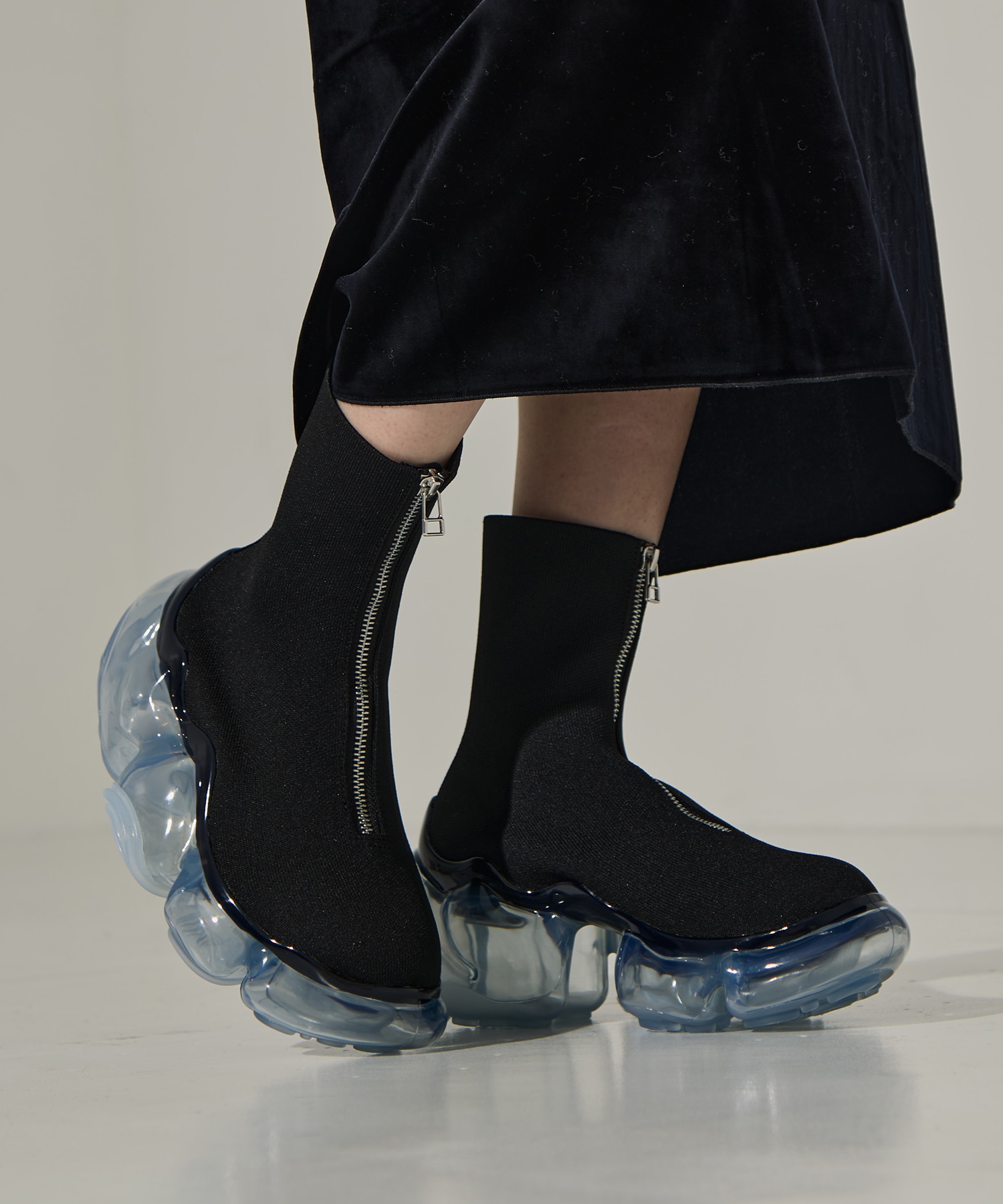 別注 ZIP MOOPIE BOOTS grounds
