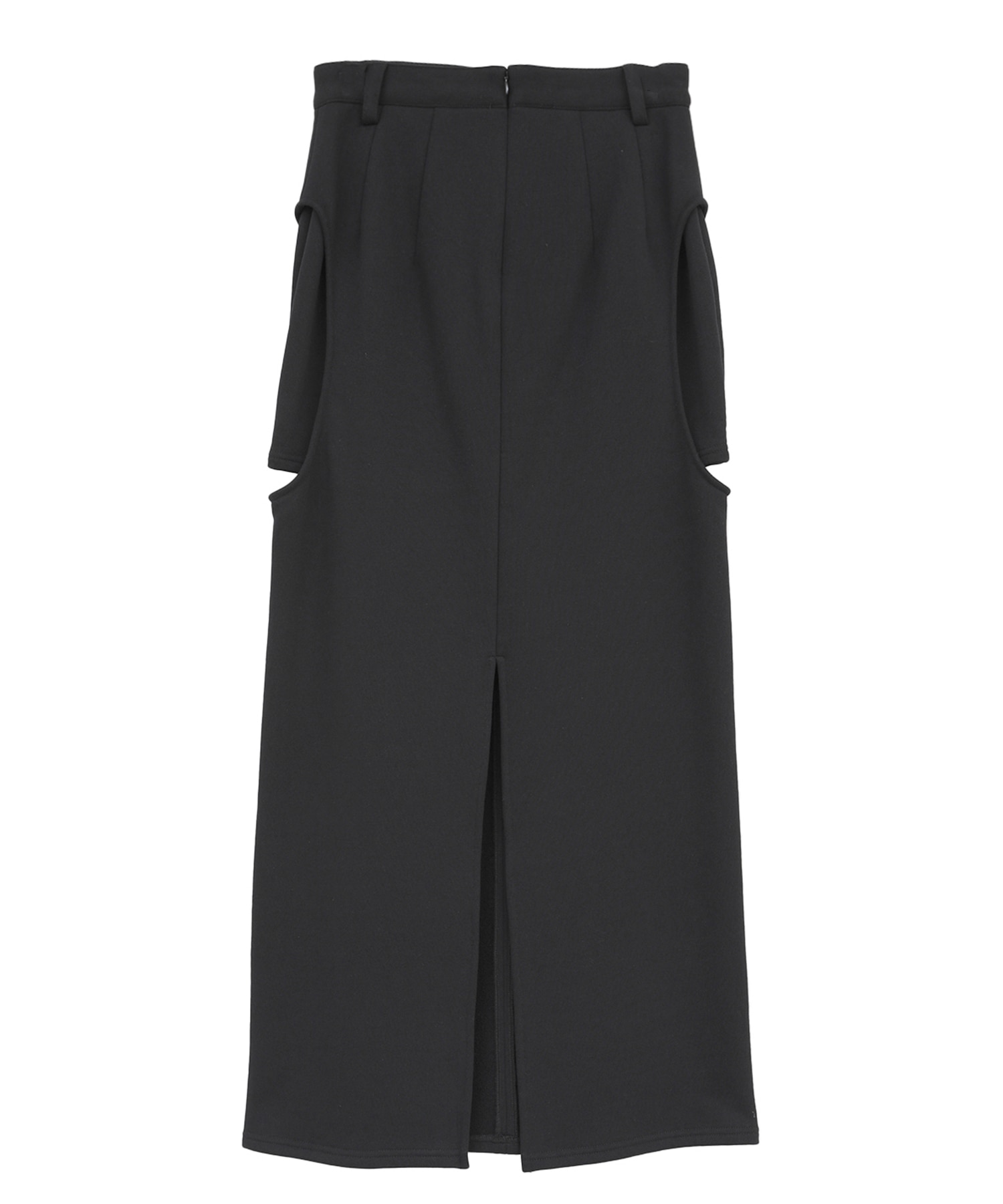 CIRCLE CUT SWEAT SKIRT CLANE