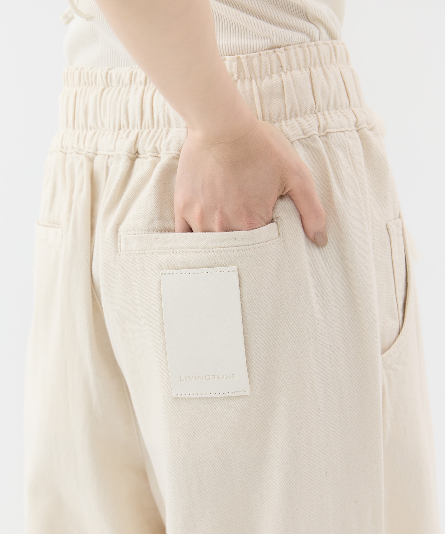 別注Relaxed open knee LIVINGTONE