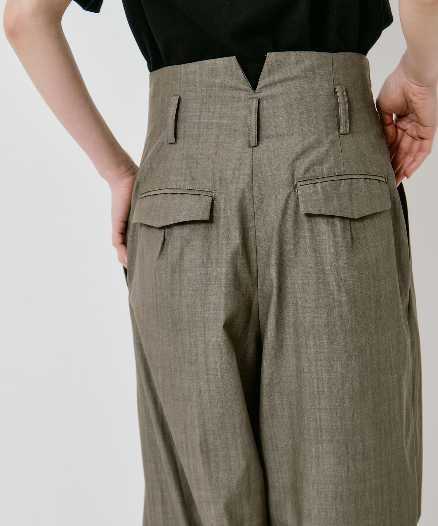 別注 DENIM WIDE PANTS IHNN