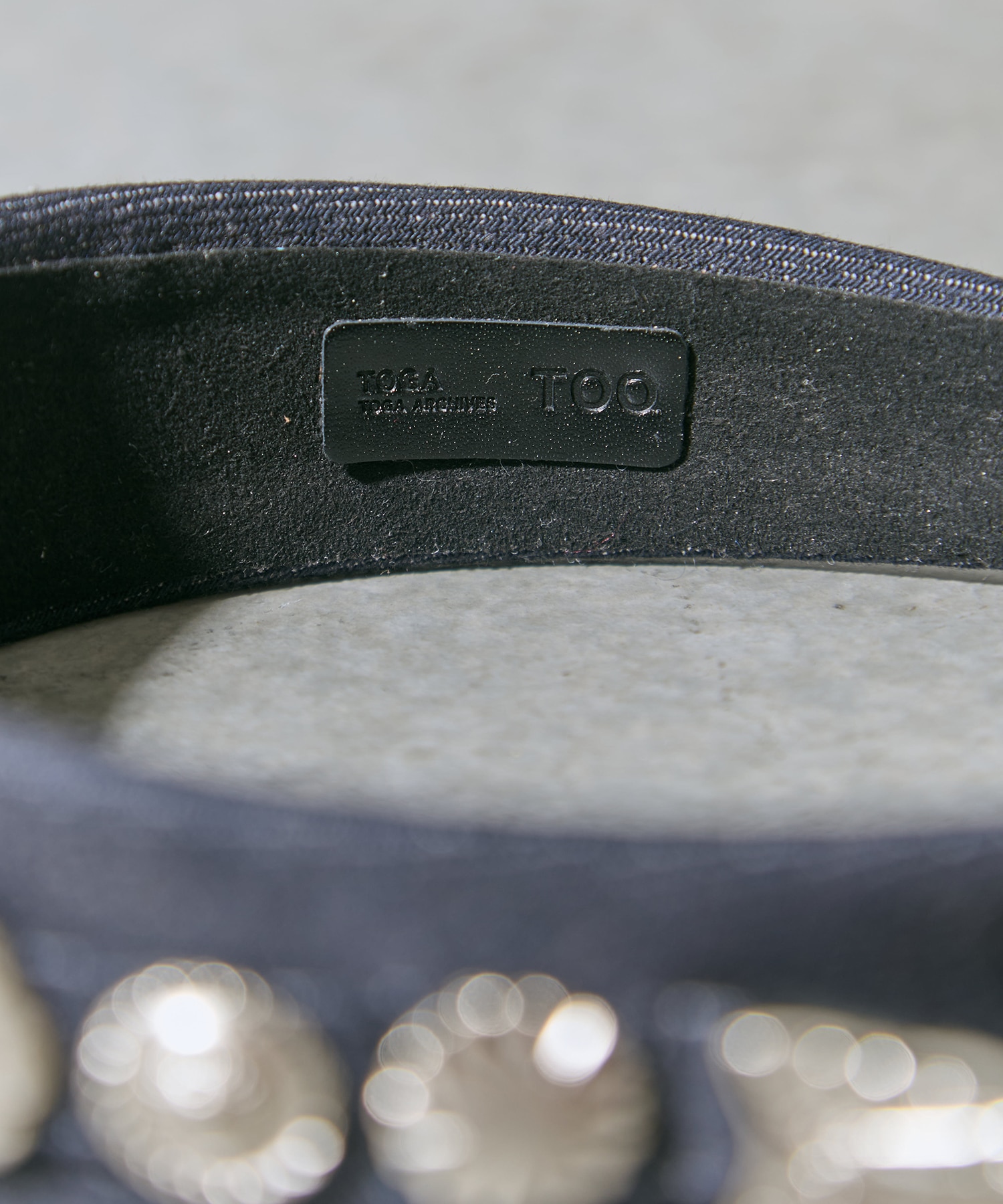 Metal headband TOGA